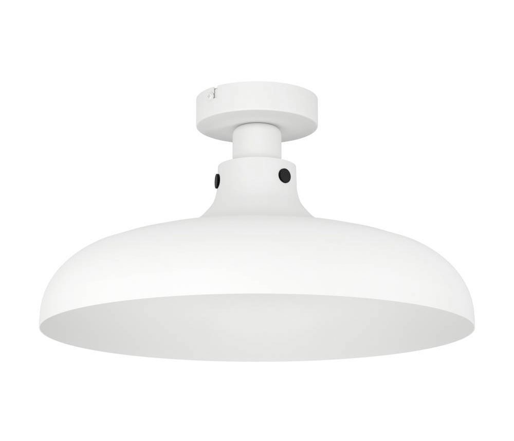 EGLO Deckenleuchte »MATLOCK«, 1 flammig, Leuchtmittel E27 | ohne Leuchtmittel, Deckenlampe, Metall in Grau und Schwarz, Flurlampe, E27, Ø 38 cm