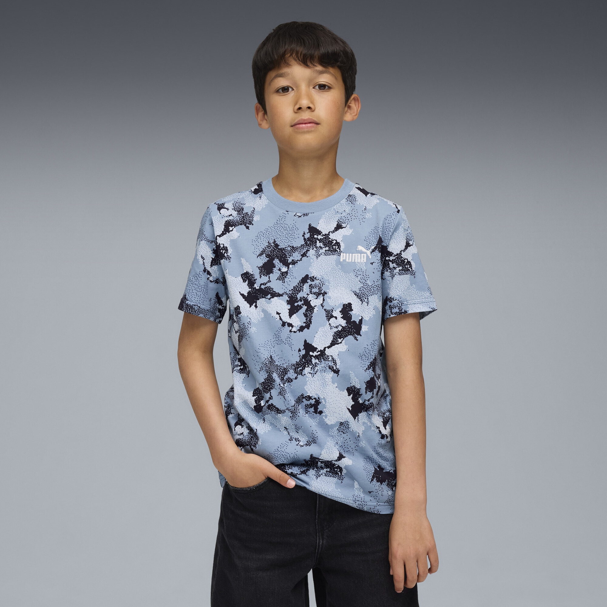 PUMA T-Shirt »Essentials Camo T-Shirt Jungen«