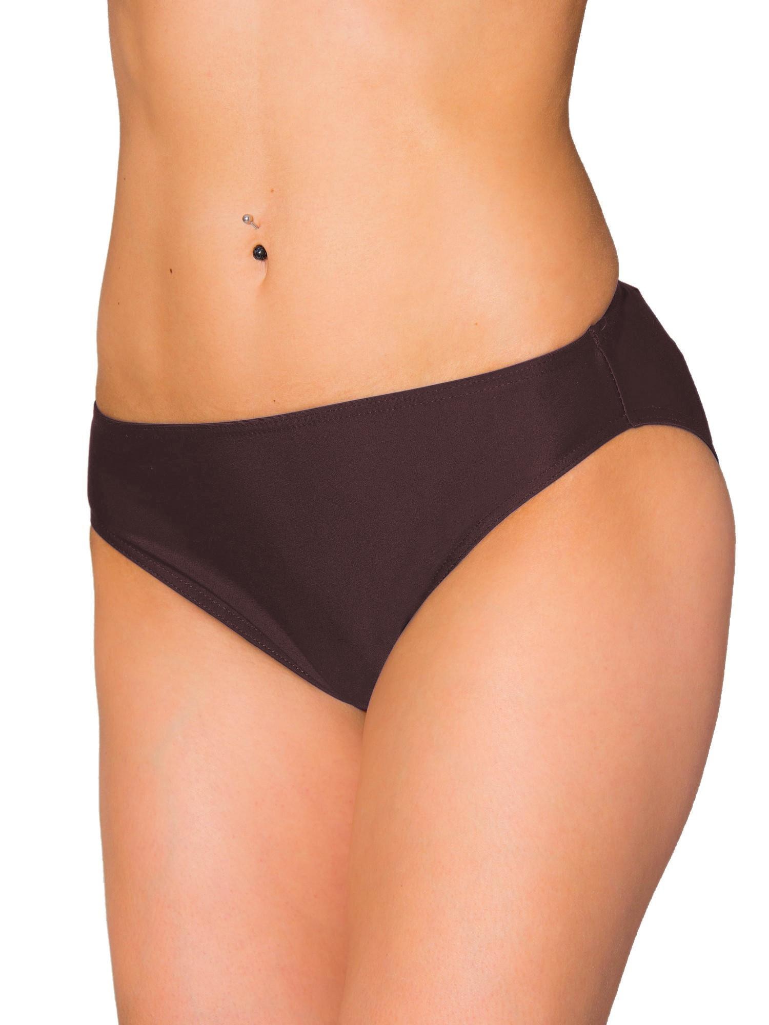 AQUARTI Bikini-Hose "Bikinihose Aquarti Damen Bikini Hose mit mittelhohem Bund"