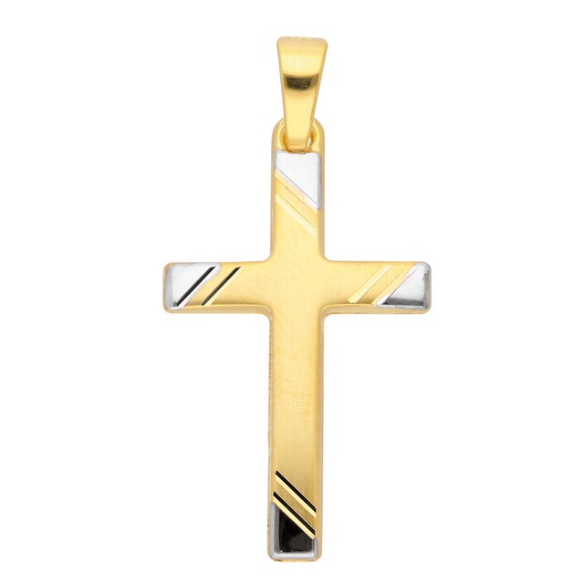 Gold BAUR für Kreuz & Damen Kettenanhänger Herren »585 Adelia´s | Anhänger«, Goldschmuck