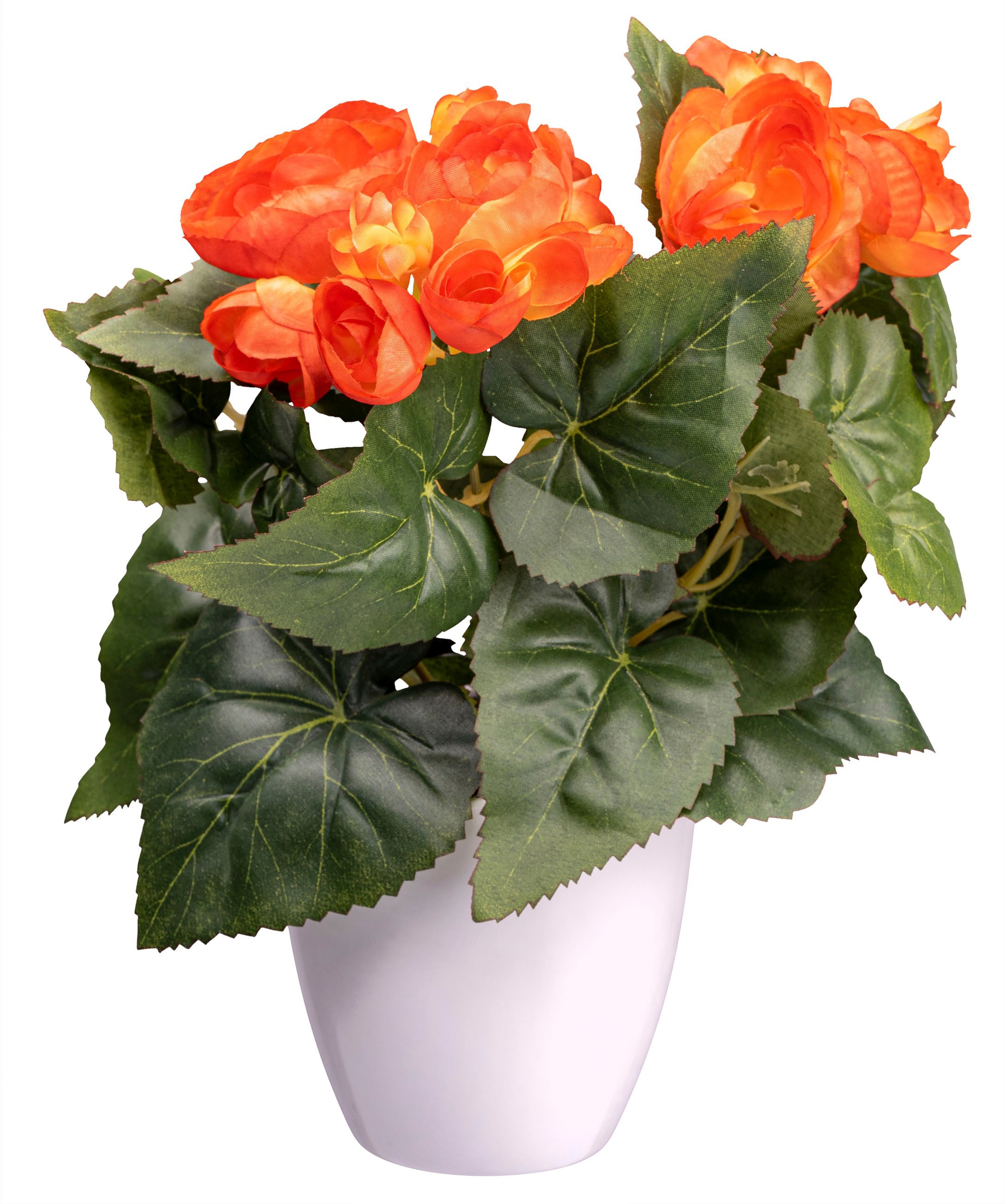 Creativ green Kunstblume »Begonienbusch«