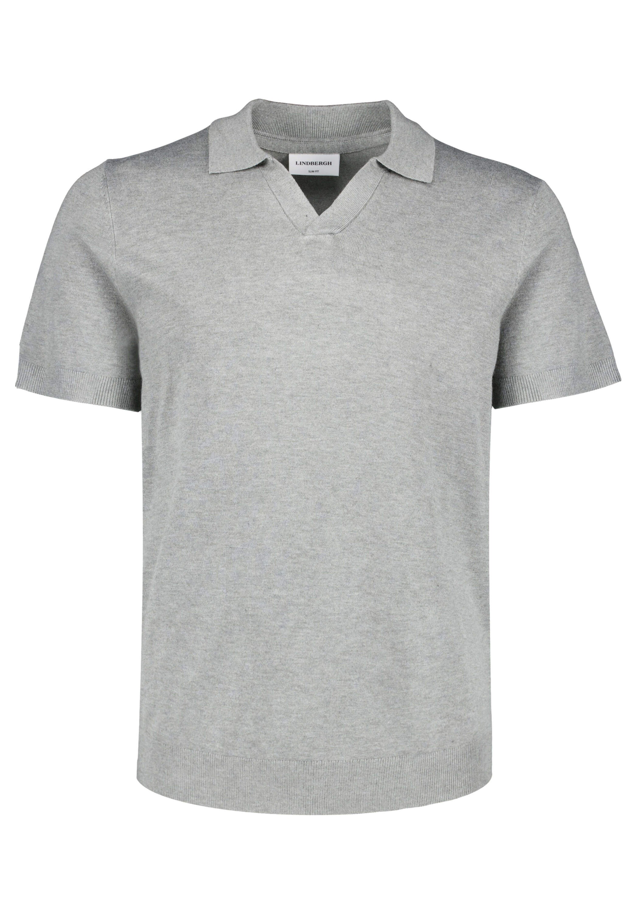 Lindbergh Poloshirt Light Grey Mix Size L 6