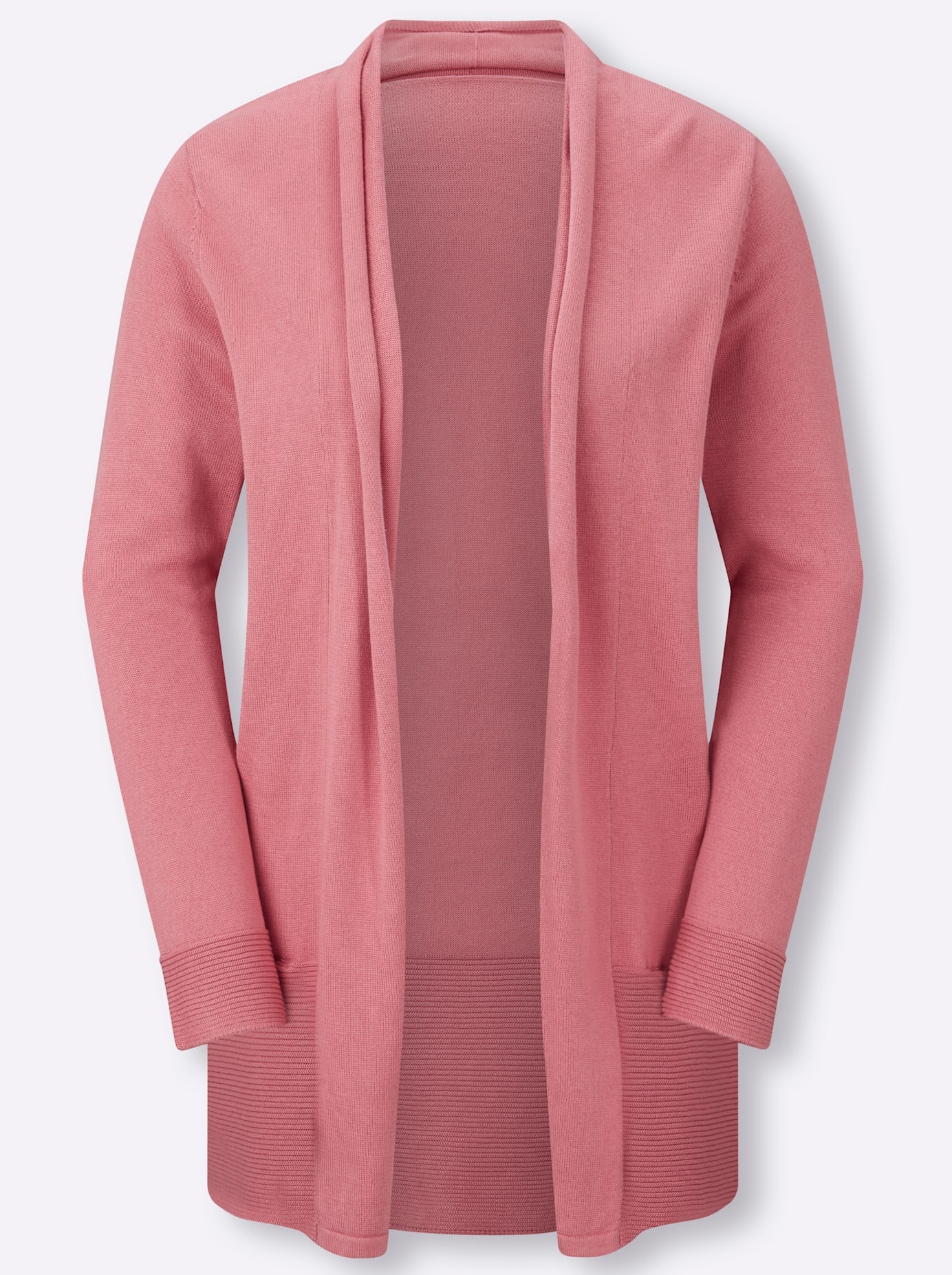 Casual Looks Longstrickjacke