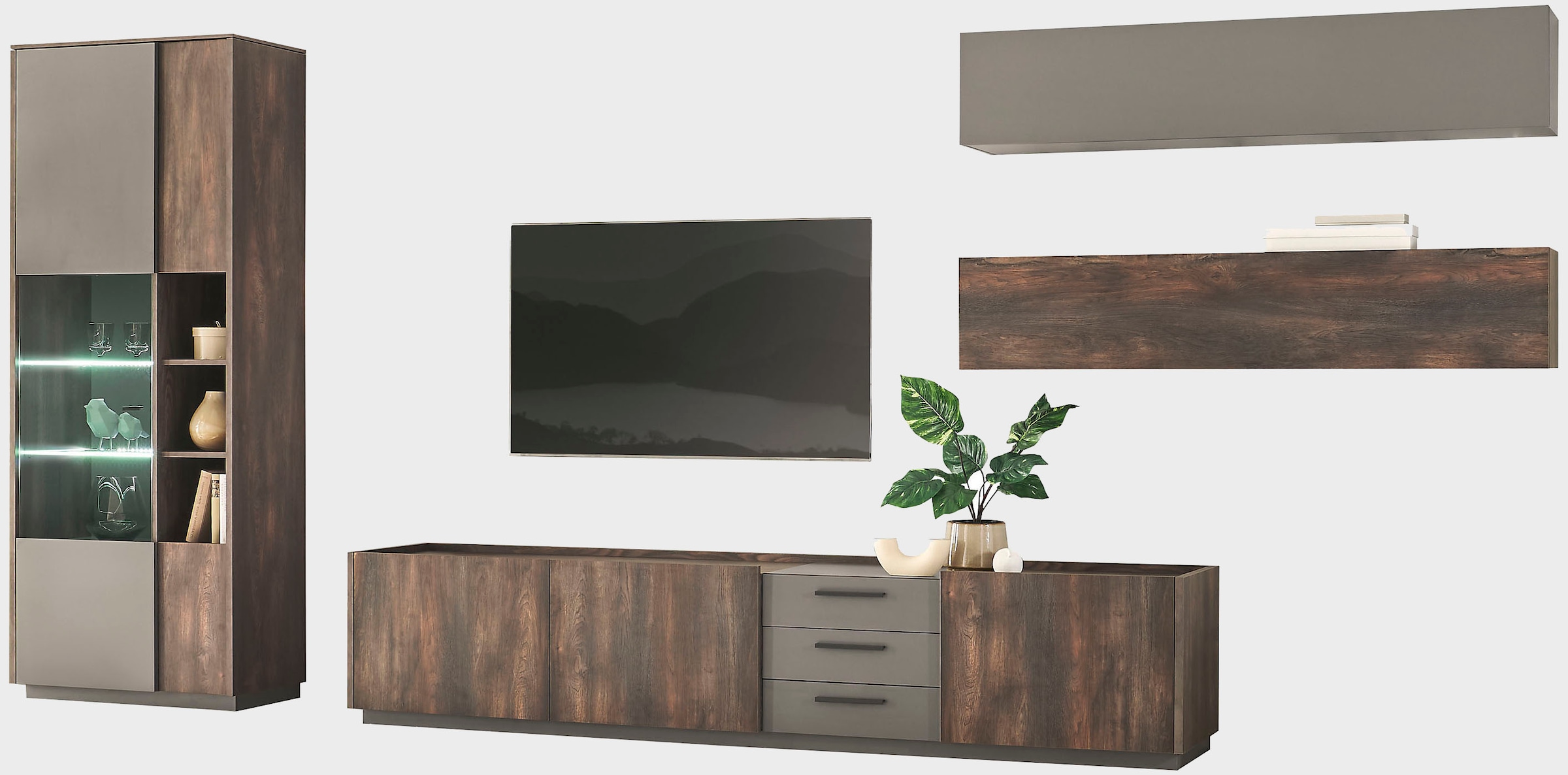 INOSIGN Schrank-Set »LARGO«, (Set, 4 St.), Soft-Close-Funktion und Push to open