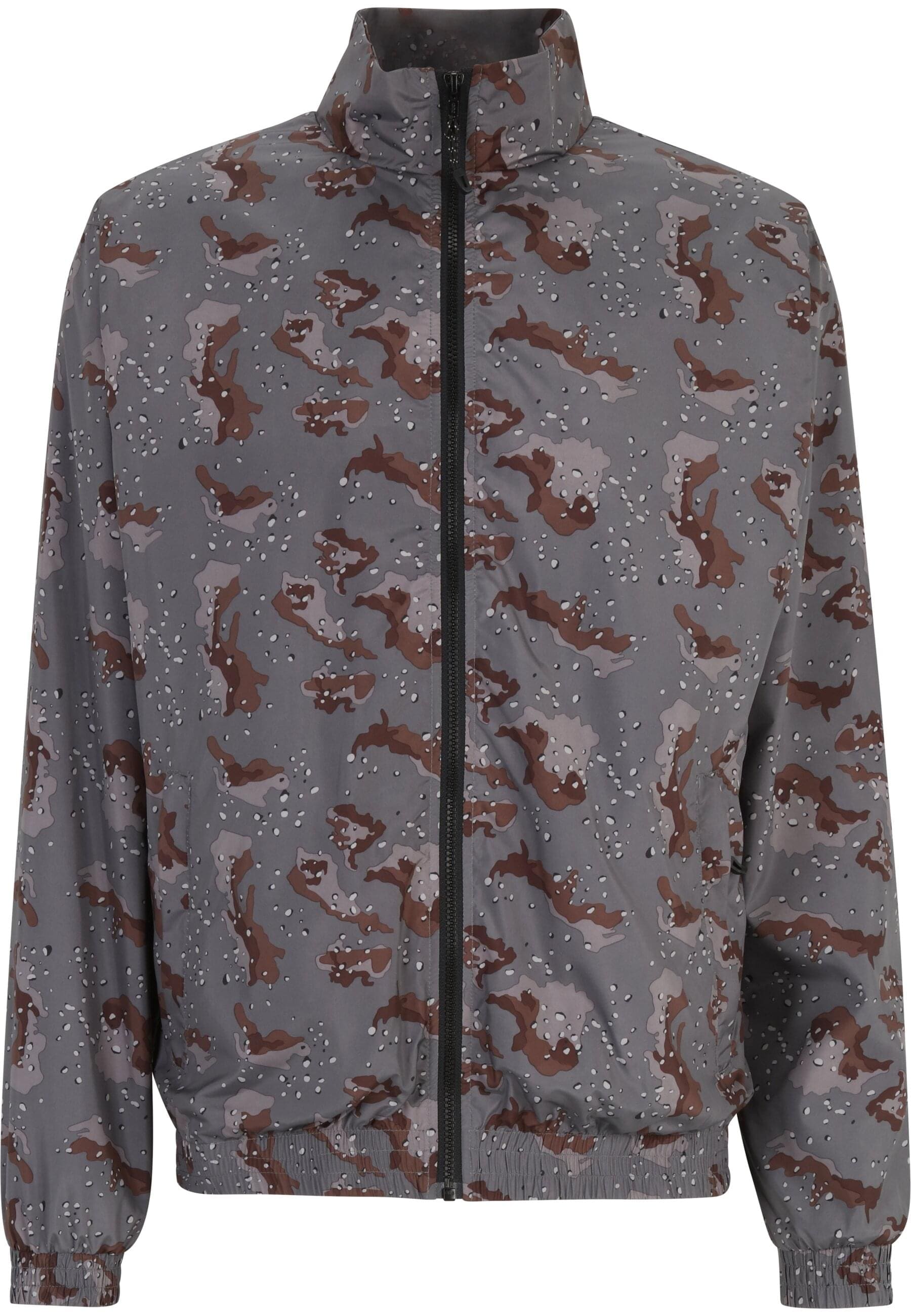 Anorak »Urban Classics Herren Camo Track Jacket«, (1 St.), ohne Kapuze