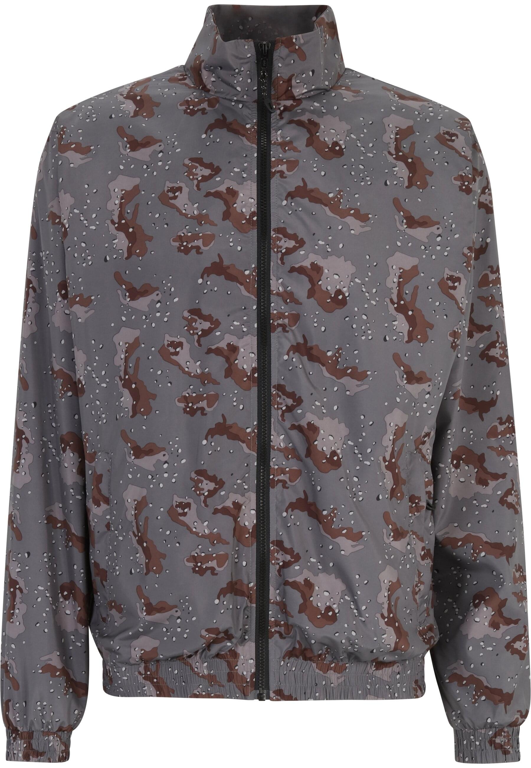 URBAN CLASSICS Anorak "Urban Classics Herren Camo Track Jacket", (1 St.), ohne Kapuze