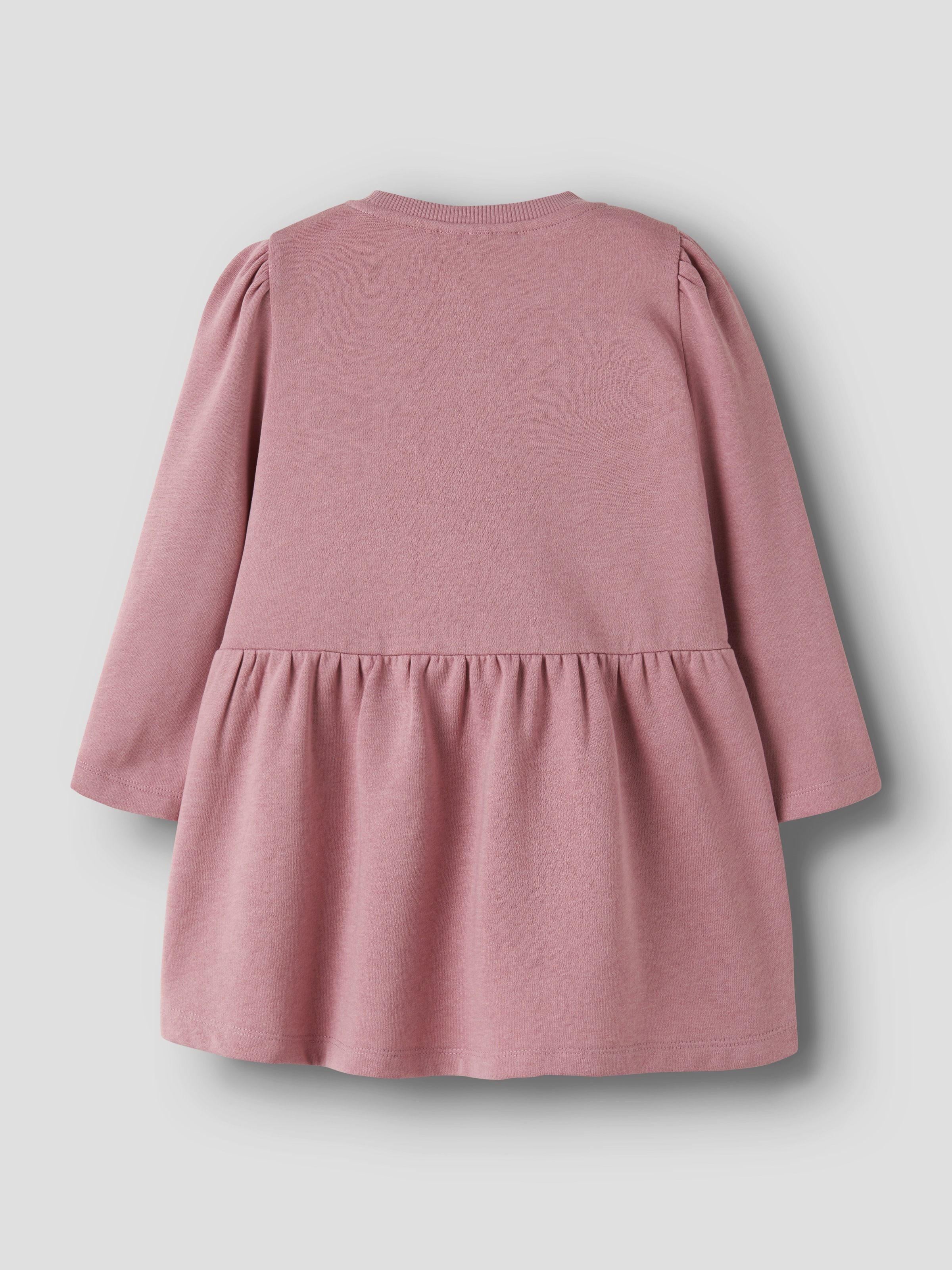 Name It Minikleid »NMFVIMA LS SWE DRESS BRU« Baumwollmischung, regular fit