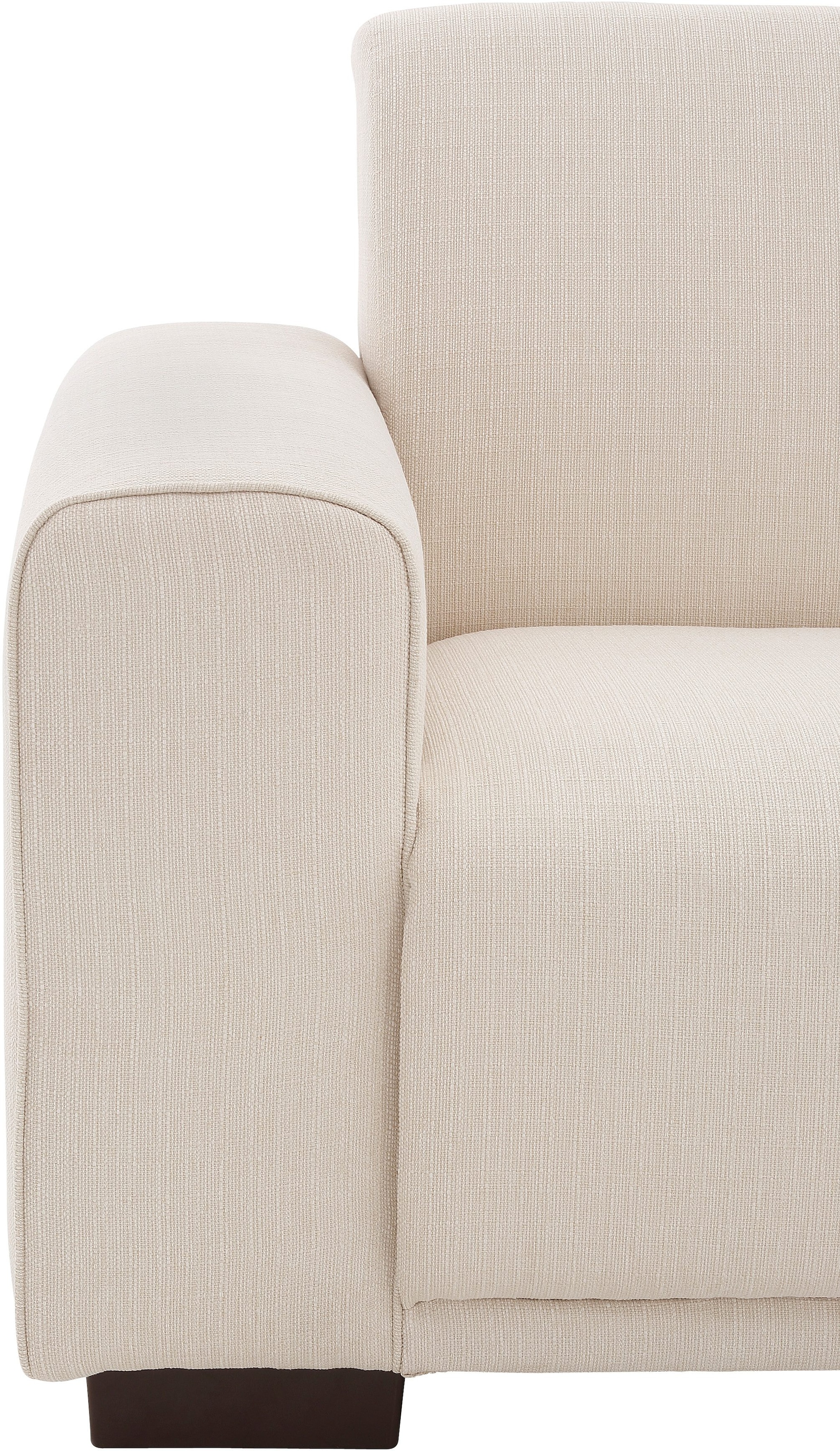 Home affaire Ecksofa »BORNHOLM L-Form mit Recamiere, Maße B/T/H: 234/162/85 cm«, Recamiere links oder rechts bestellbar, Wellenfederung, inkl. 2 Kissen