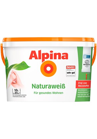 Alpina Wand- ir Deckenfarbe »Naturaweiß« dėl ...