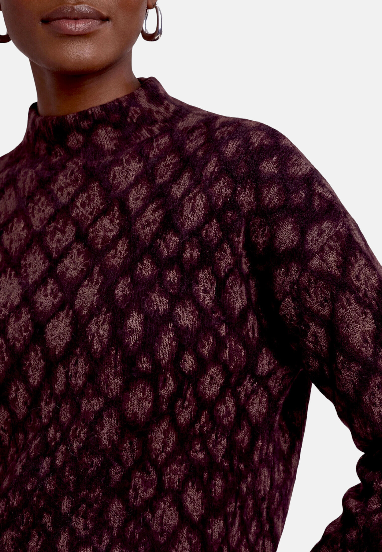 Zero Strickpullover »Damen mit Muster« 1 Material