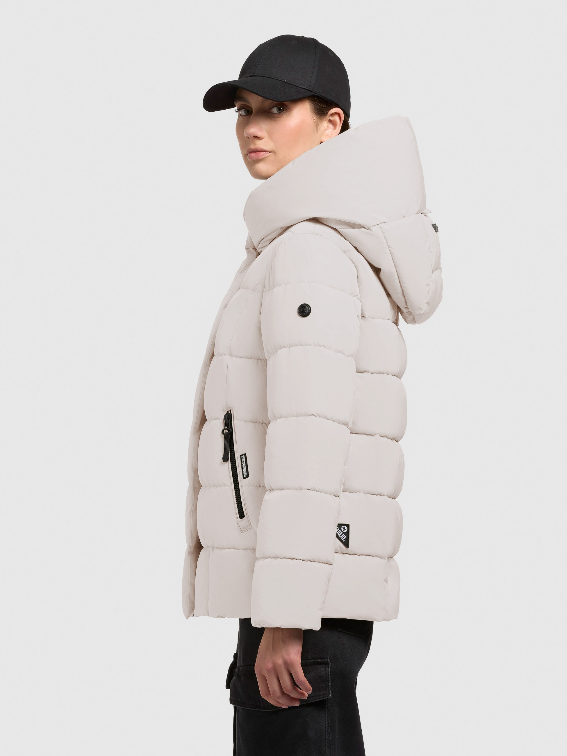 khujo Steppjacke »JACKE CAMEA«, mit Kapuze