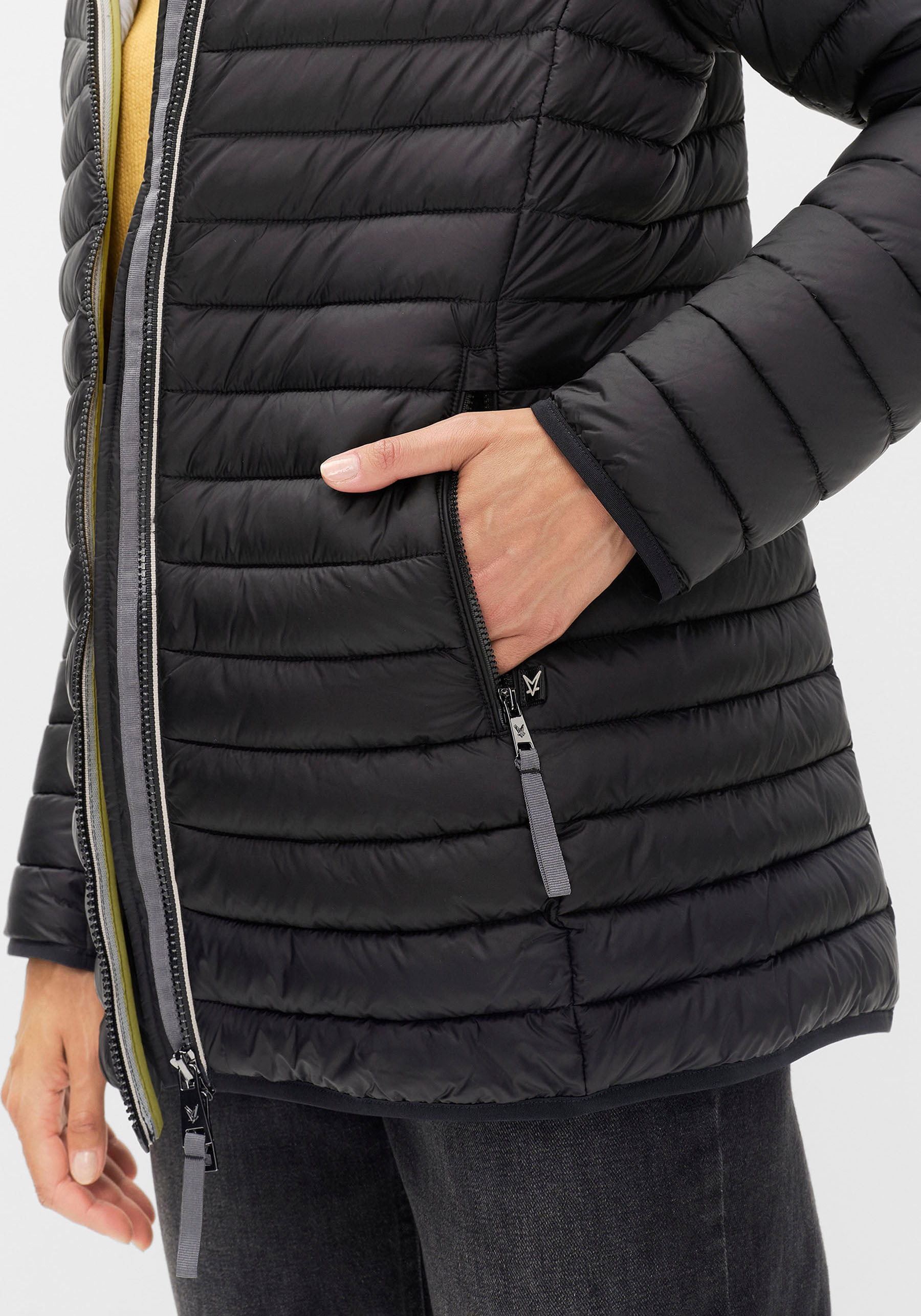 Fuchs Schmitt Steppjacke, mit Kapuze, mit abnehmbarer Kapuze