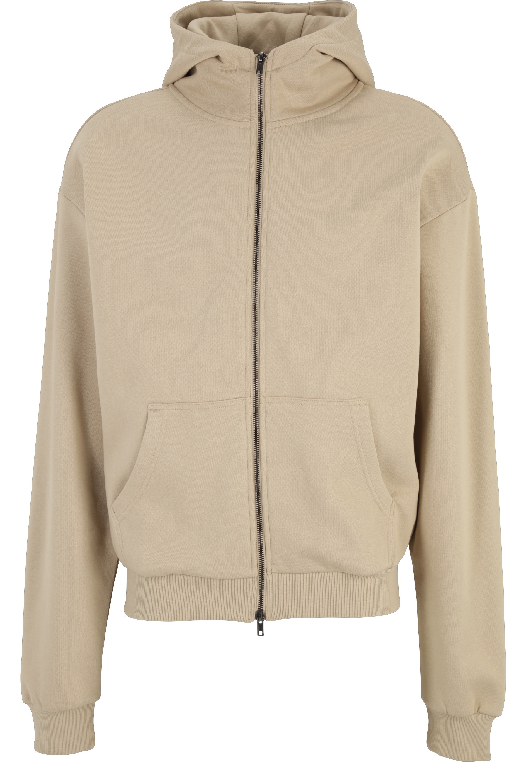 URBAN CLASSICS Kapuzenpullover "Urban Classics Herren High Neck Zip Hoody" günstig online kaufen