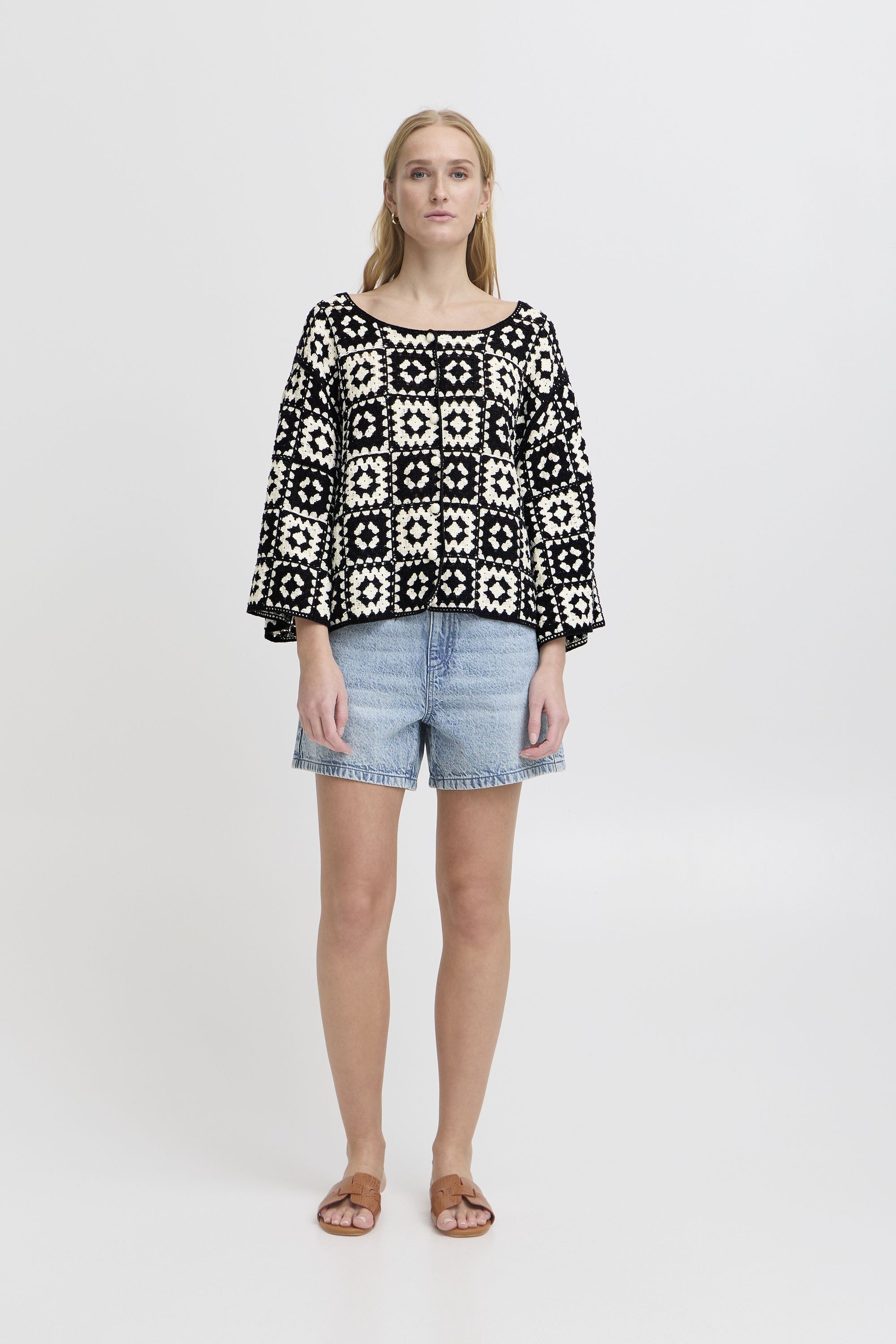 Ichi Strickjacke »Strickjacke IHBANDIE«