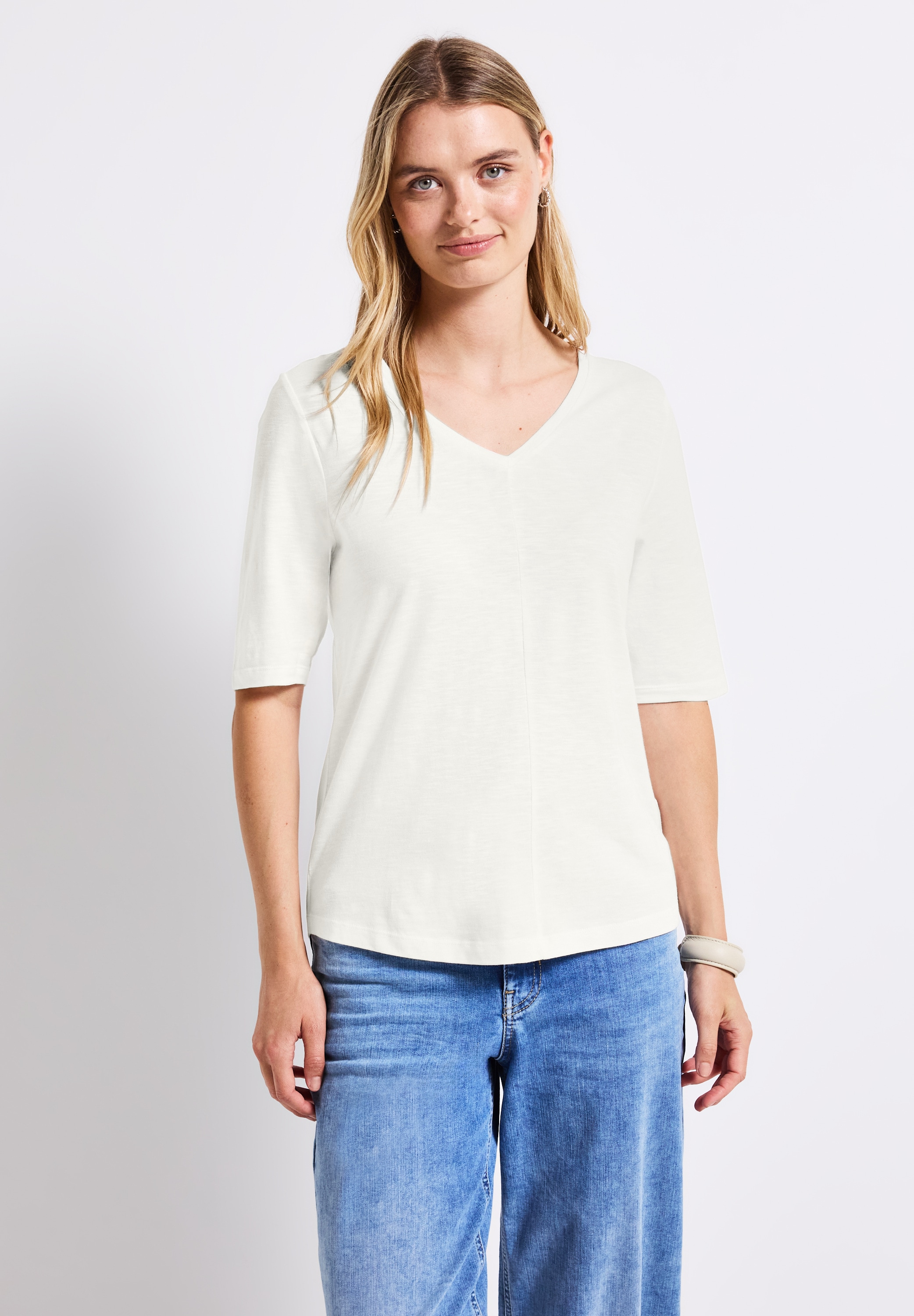 STREET ONE T-Shirt, im soften Baumwoll-Mix günstig online kaufen