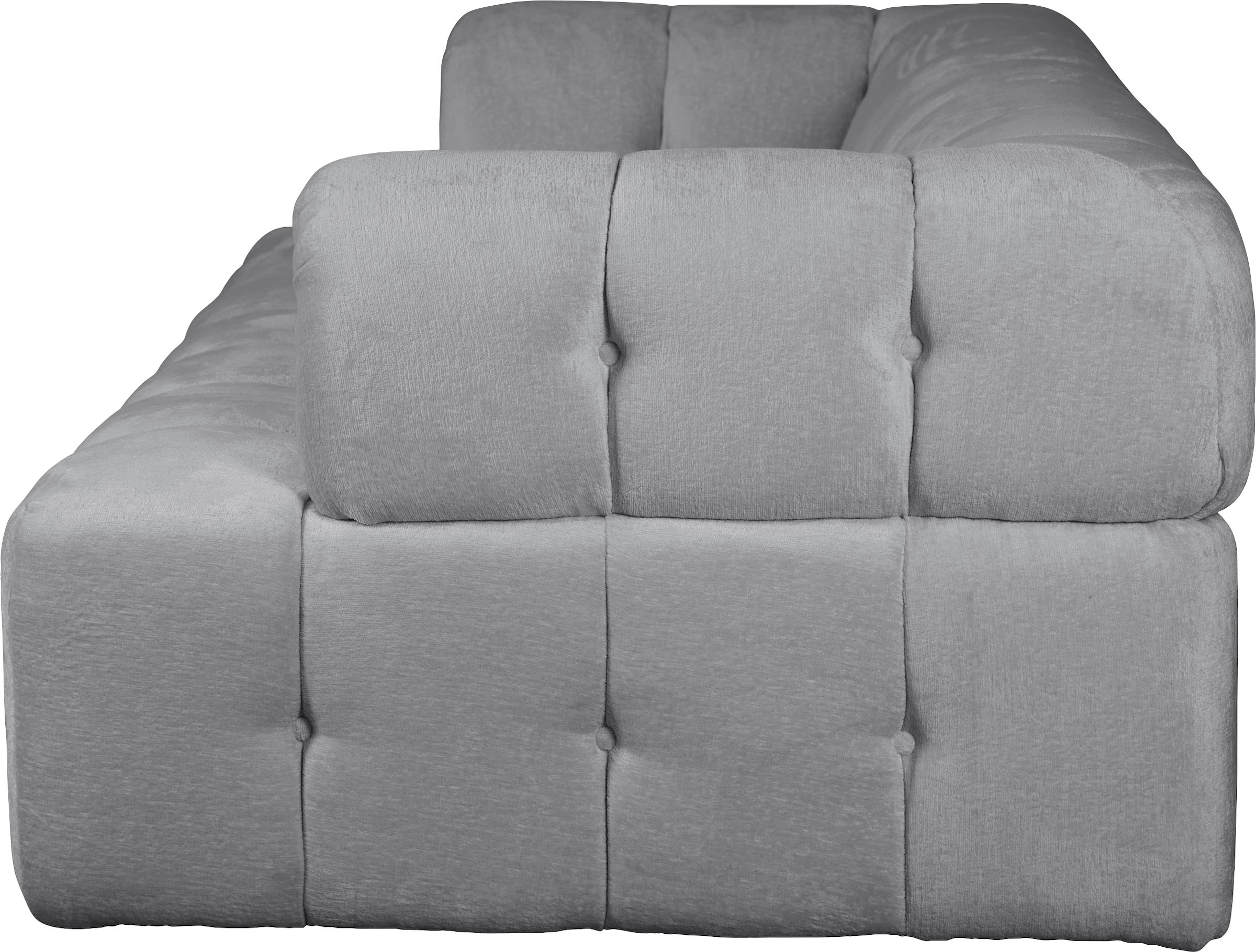 INOSIGN 3-Sitzer »APERIRE B/T/H: 225/100/77 cm«, mit moderner aufwändiger Steppung mit tiefem Einzug, auch hinten
