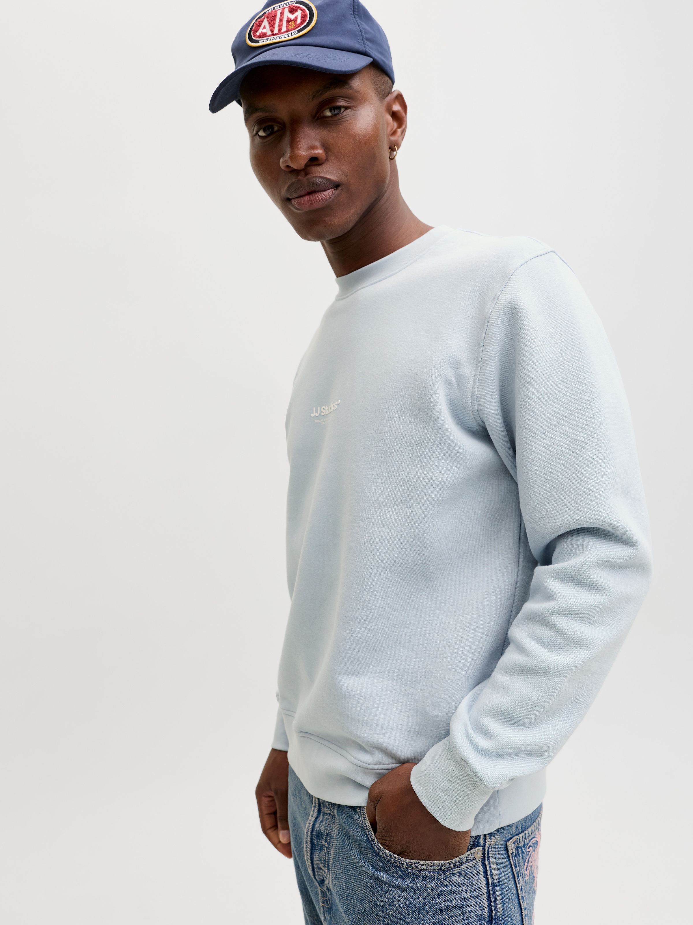 Jack & Jones Sweatshirt »JJESOHO SWEAT CREW NECK NOOS«, mit stylischem Print
