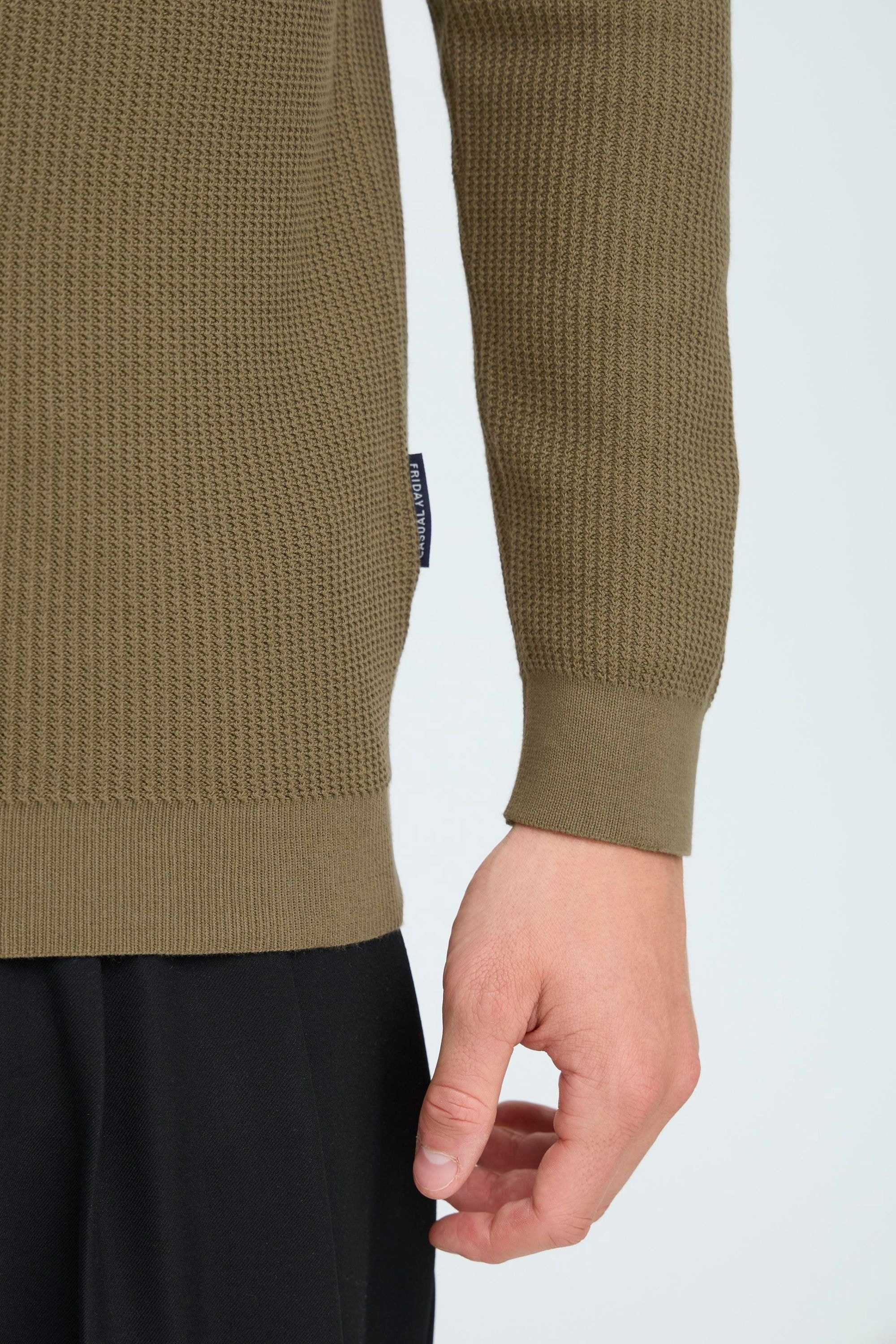 Casual Friday Strickfleece-Pullover »Strickpullover CFNOAR«