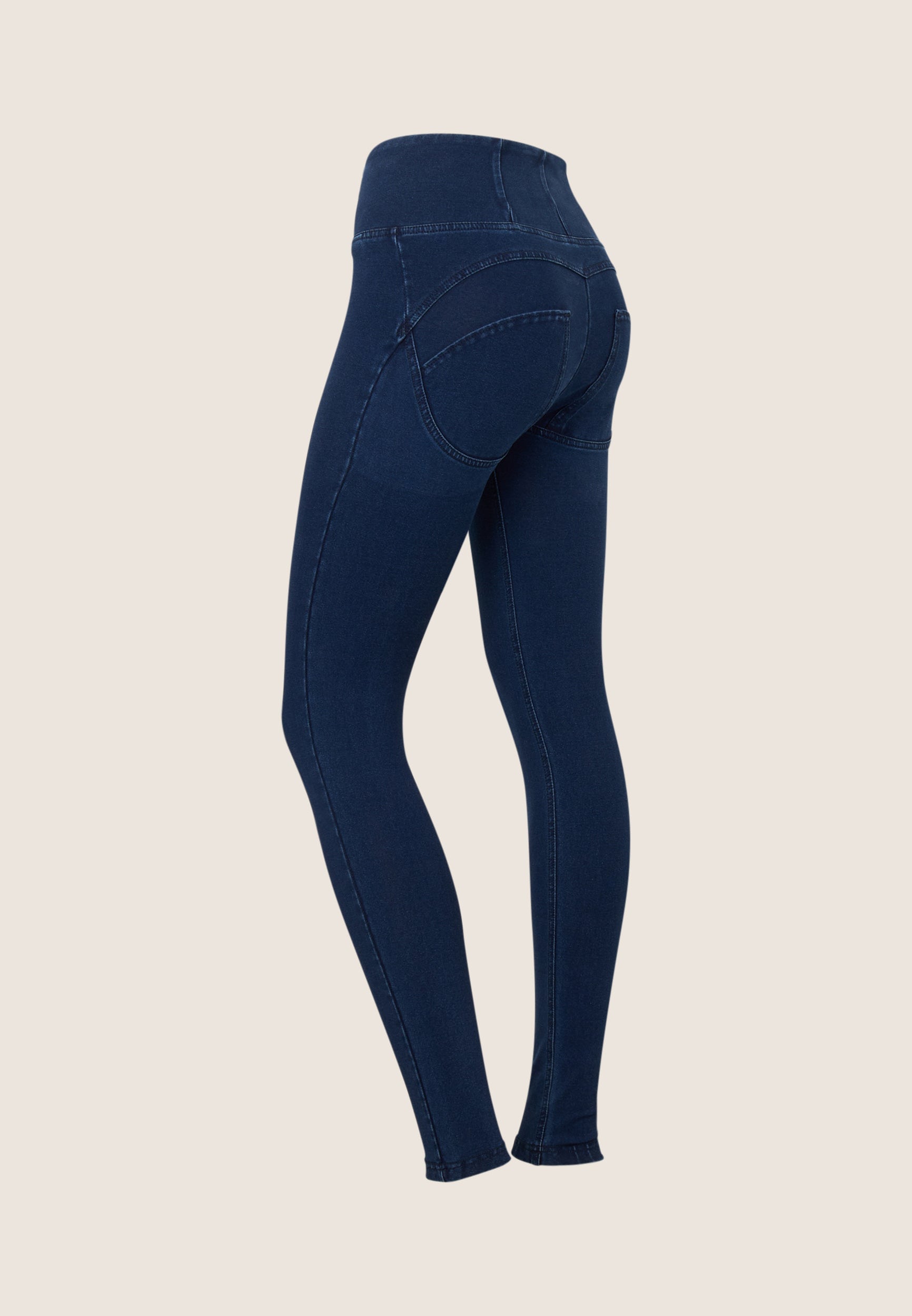 Freddy High-waist-Jeans mit Reißverschluß