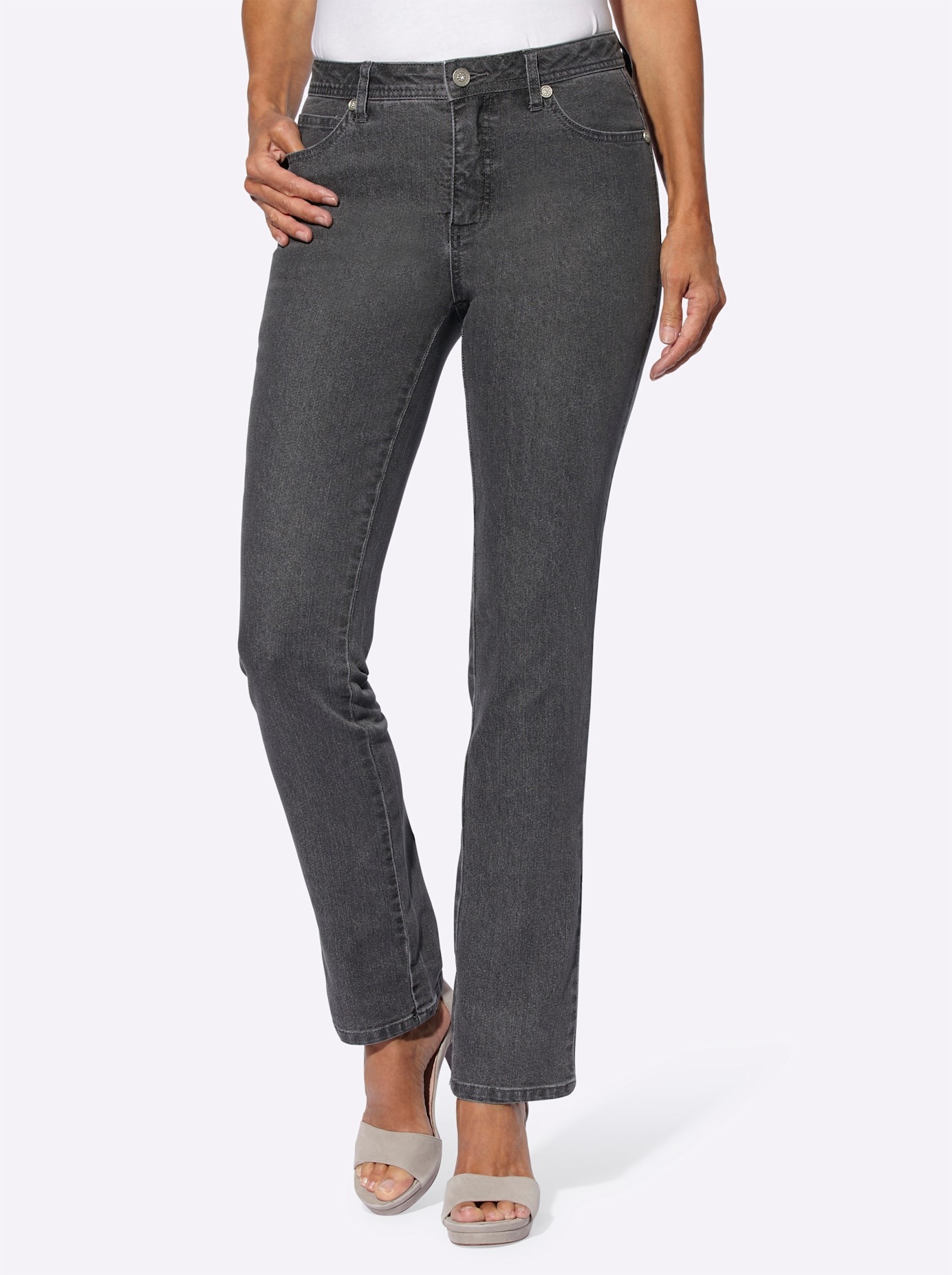 Lady Bequeme Jeans, (1 tlg.)