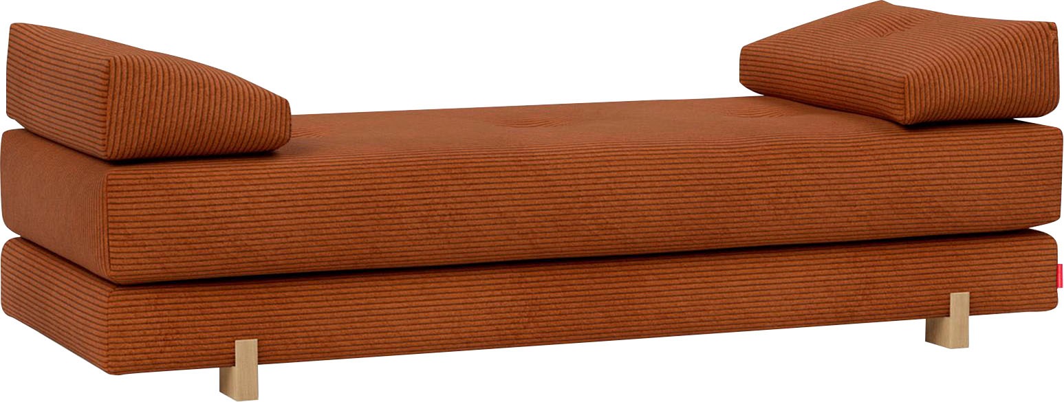 INNOVATION LIVING ™ Stapelliege »Sigmund 595 Eiche-Beine«, Daybed mit zwei Federkernmatratzen zum täglichen Gebrauch
