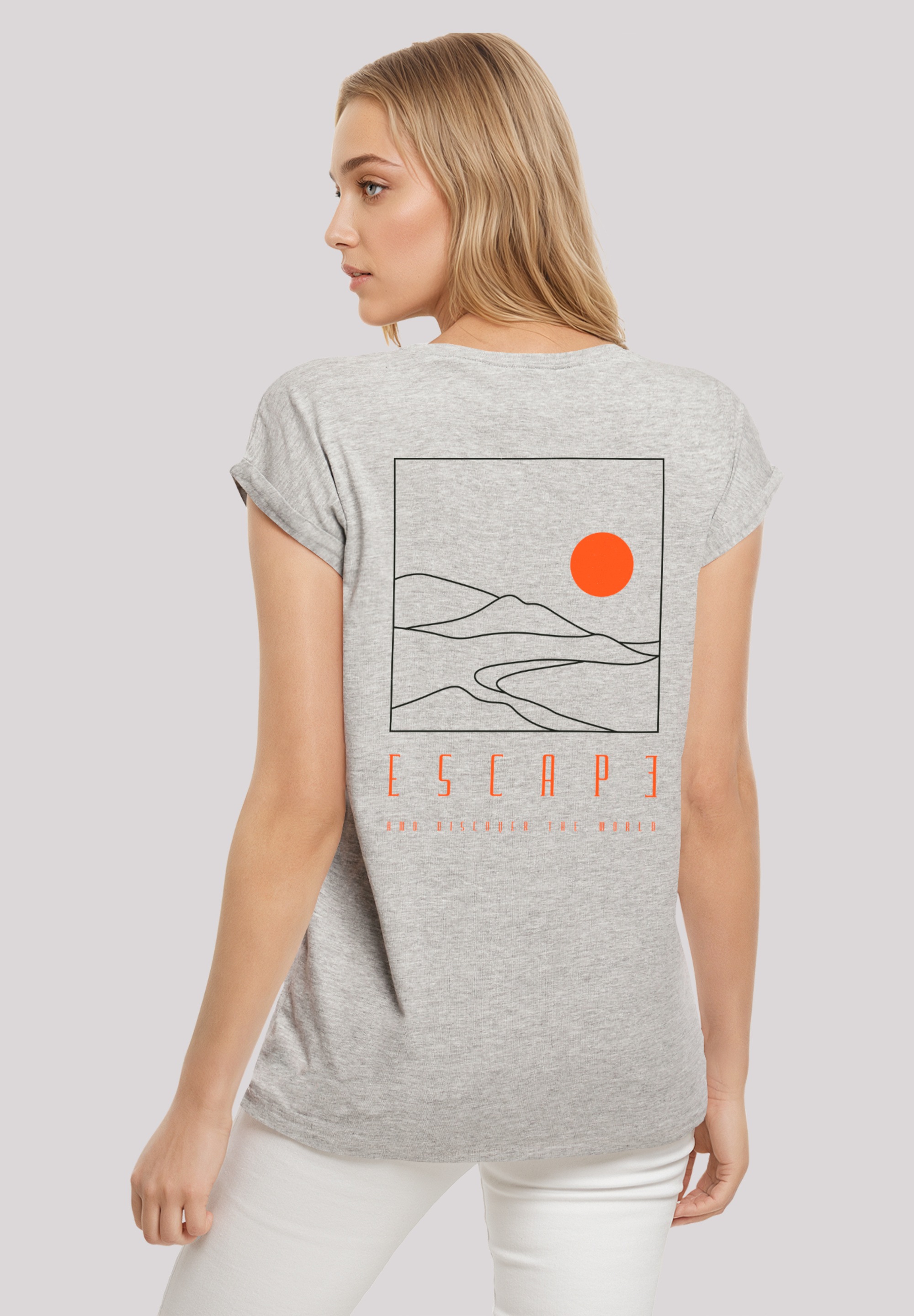 F4NT4STIC T-Shirt "Escape Discover the World Landscape" Discover the World günstig online kaufen