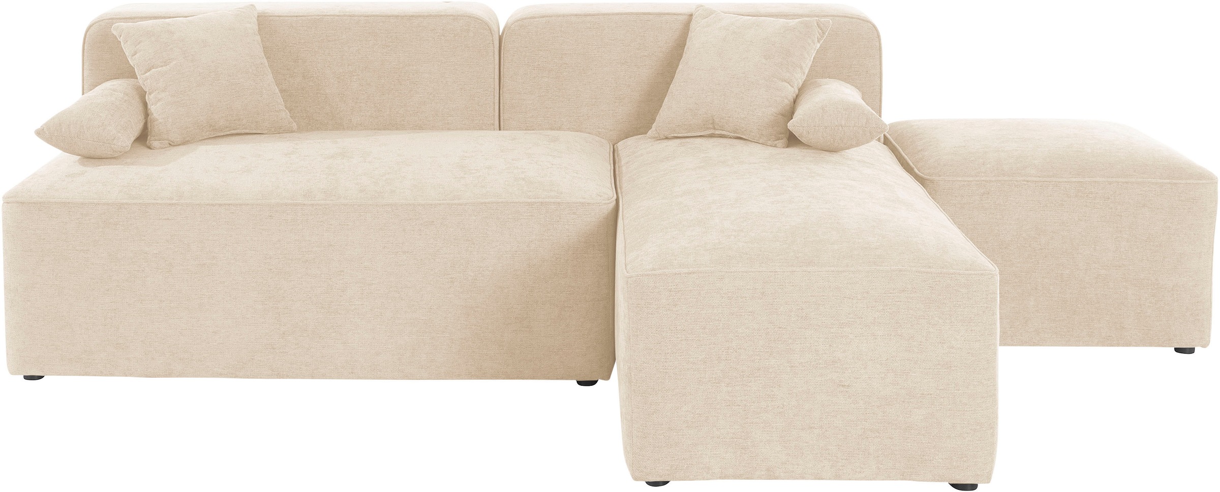 Home affaire Ecksofa "Sundstrup L-Form" Modulserie, individuelle Zusammenst günstig online kaufen