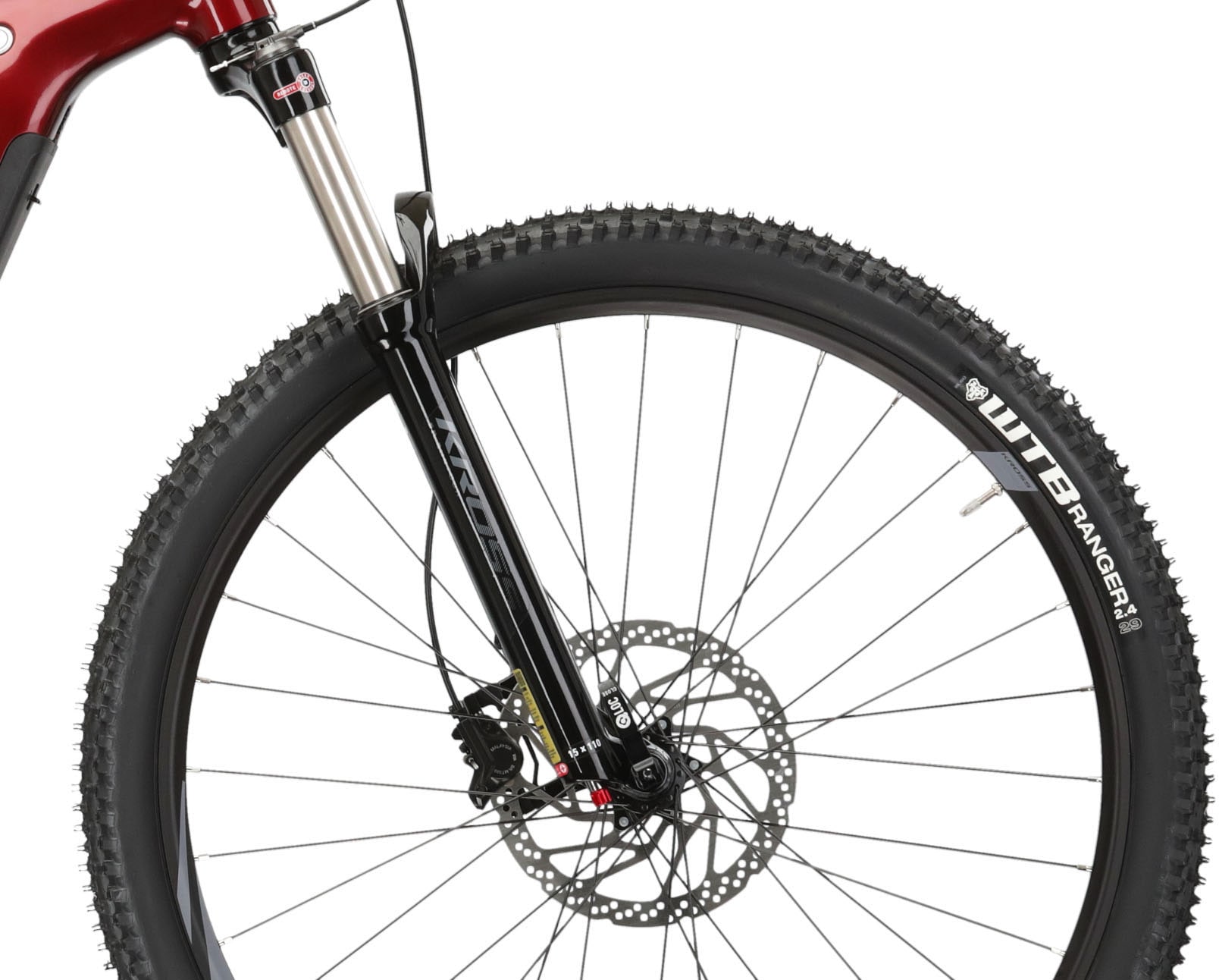 Kross »E-MTB Level Boost 2.0 29 Zoll rot« 11 Gang Shimano DEORE M5100 Schaltwerk Kettenschaltung Mittelmotor 250 W Pedelec, Elektrofahrrad für Damen und Herren, MTB