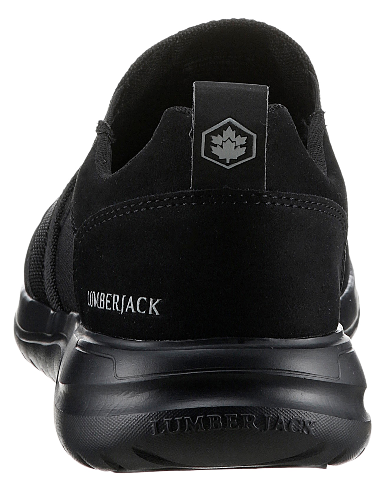 LUMBERJACK Slip-On Sneaker, Slipper, Freizeitschuh aus luftdurchlässigem Textil/Lederimitat