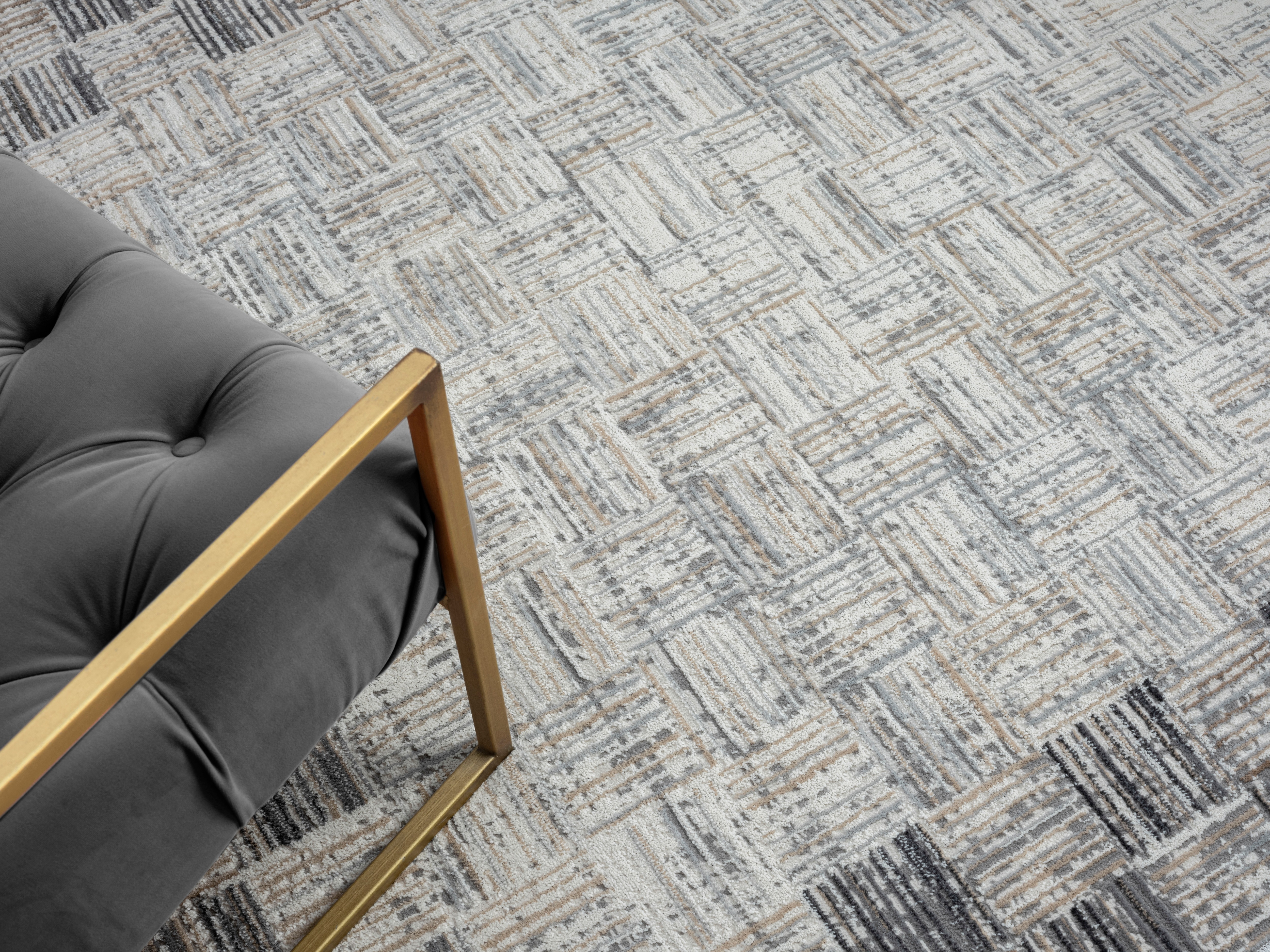 Thumbnail - OTTO home Teppich "Yasmin, LAGERRÄUMUNG" rechteckig 8 mm Höhe Kurzflor, modernes Design, mit Bordüre, pflegeleicht, Wohn...