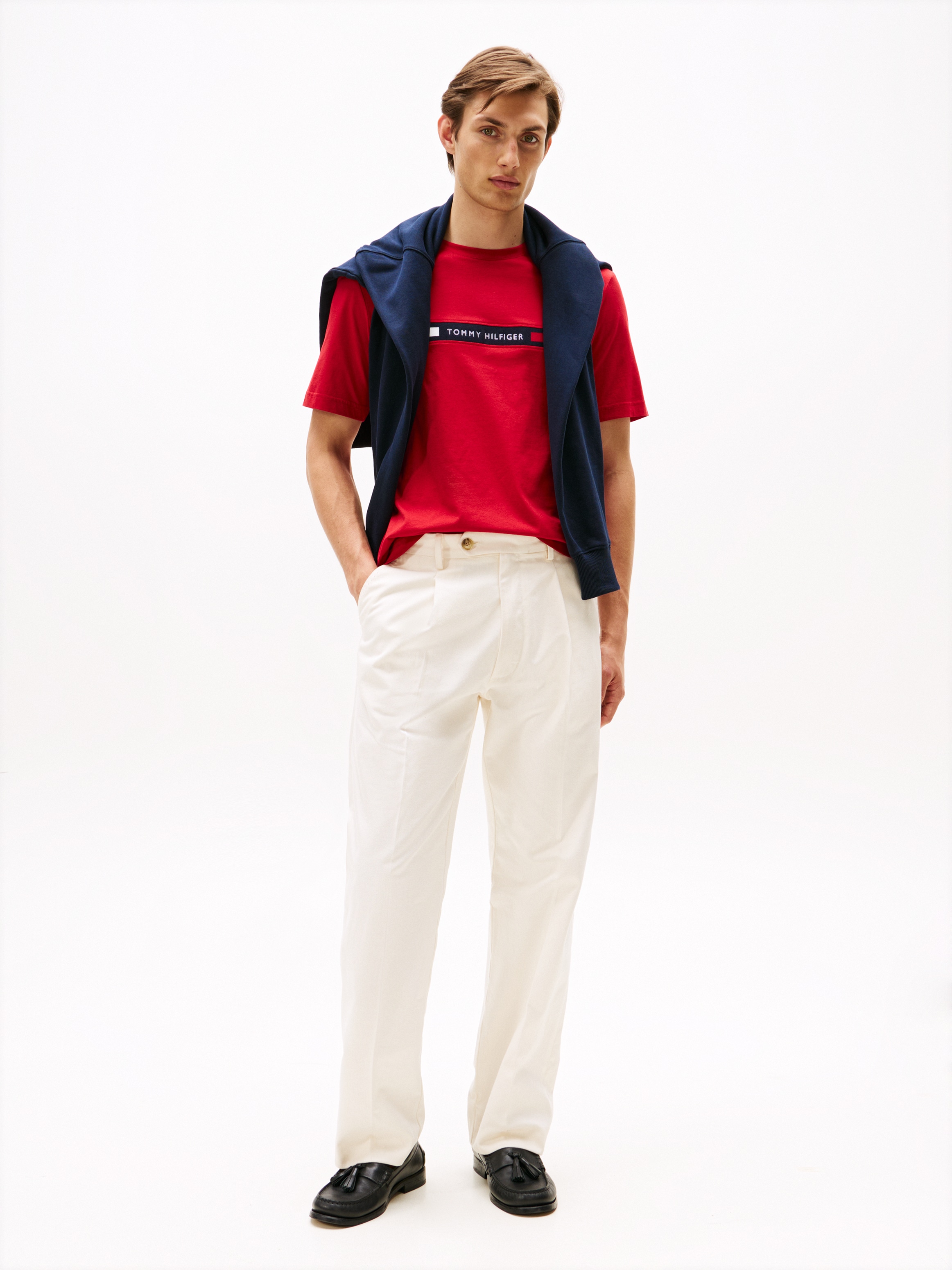 Tommy Hilfiger T-Shirt »HILFIGER CHEST INSERT TEE«