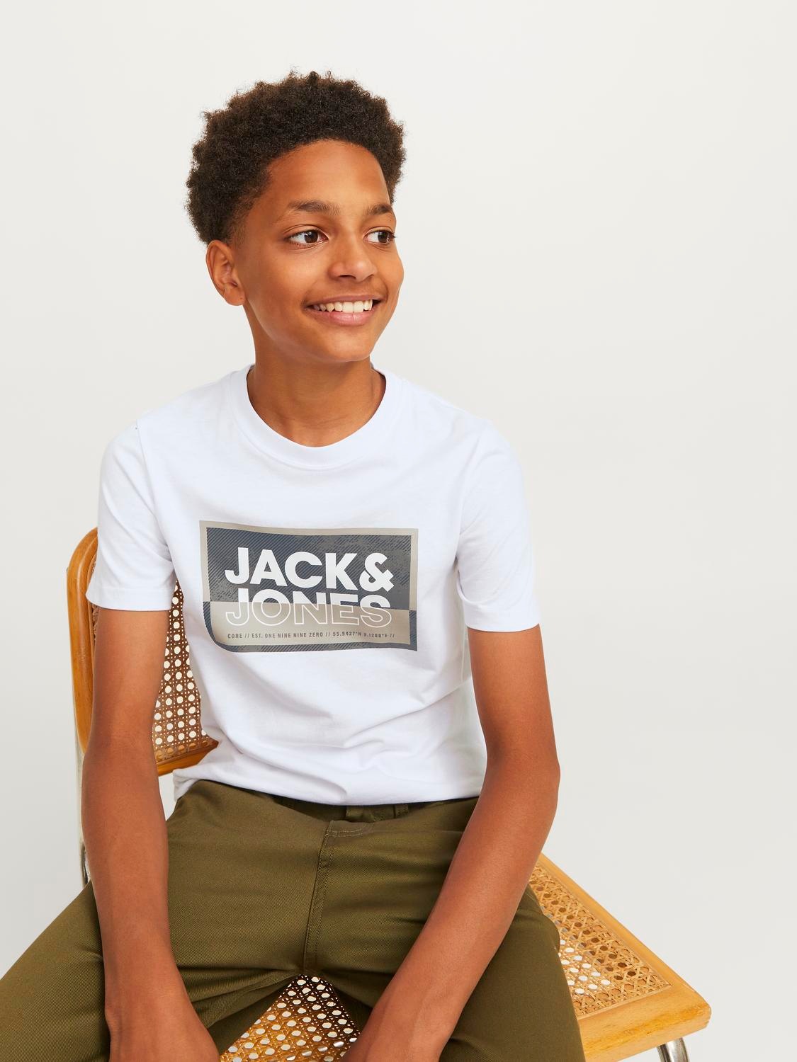 Jack & Jones Junior T-Shirt »JCOLOGAN SS24/25 TEE SS CREW NECK SS JNR«