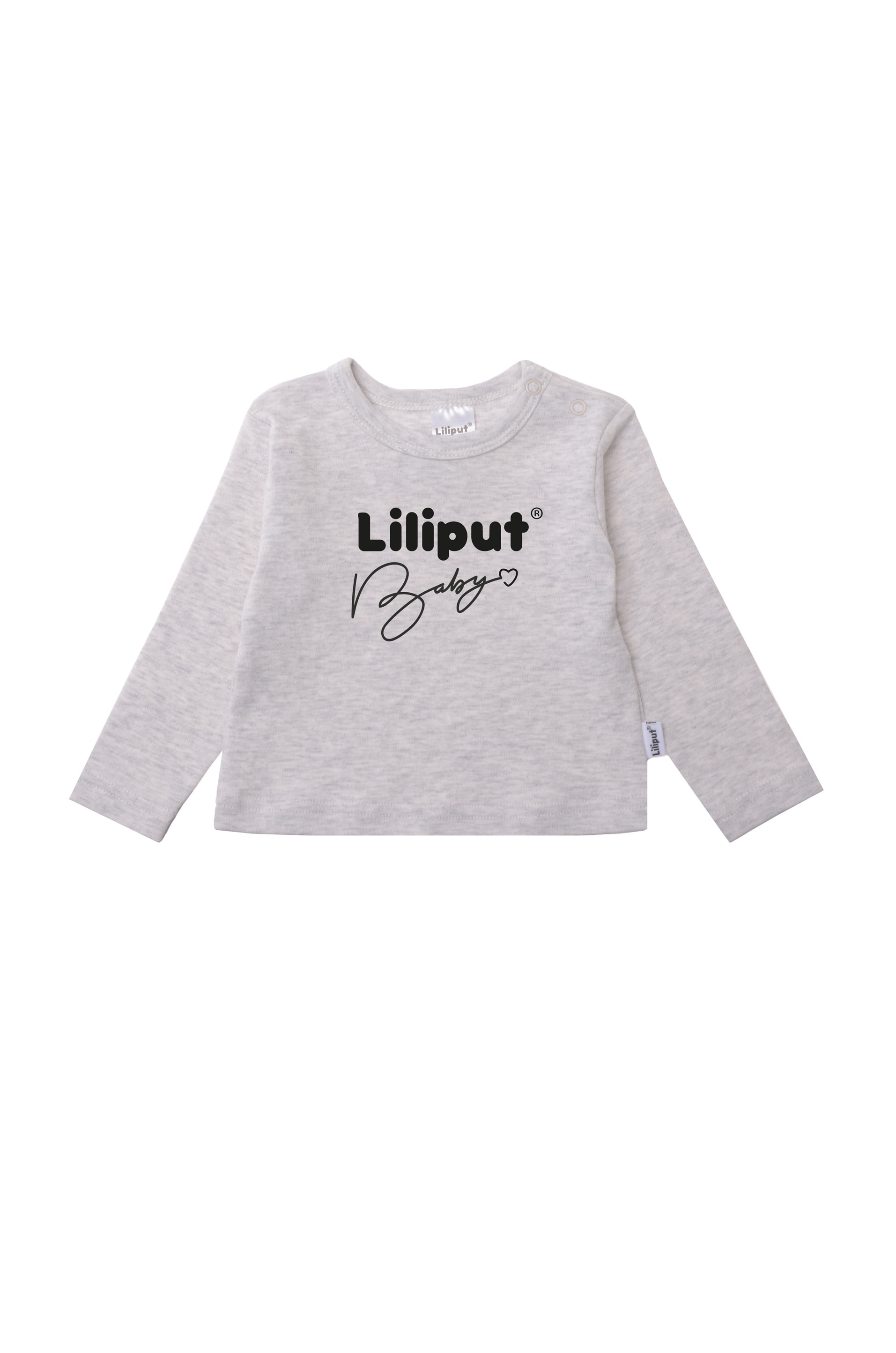 Liliput Langarmshirt praktischen online BAUR | mit Baby«, Druckknöpfen kaufen »Liiput