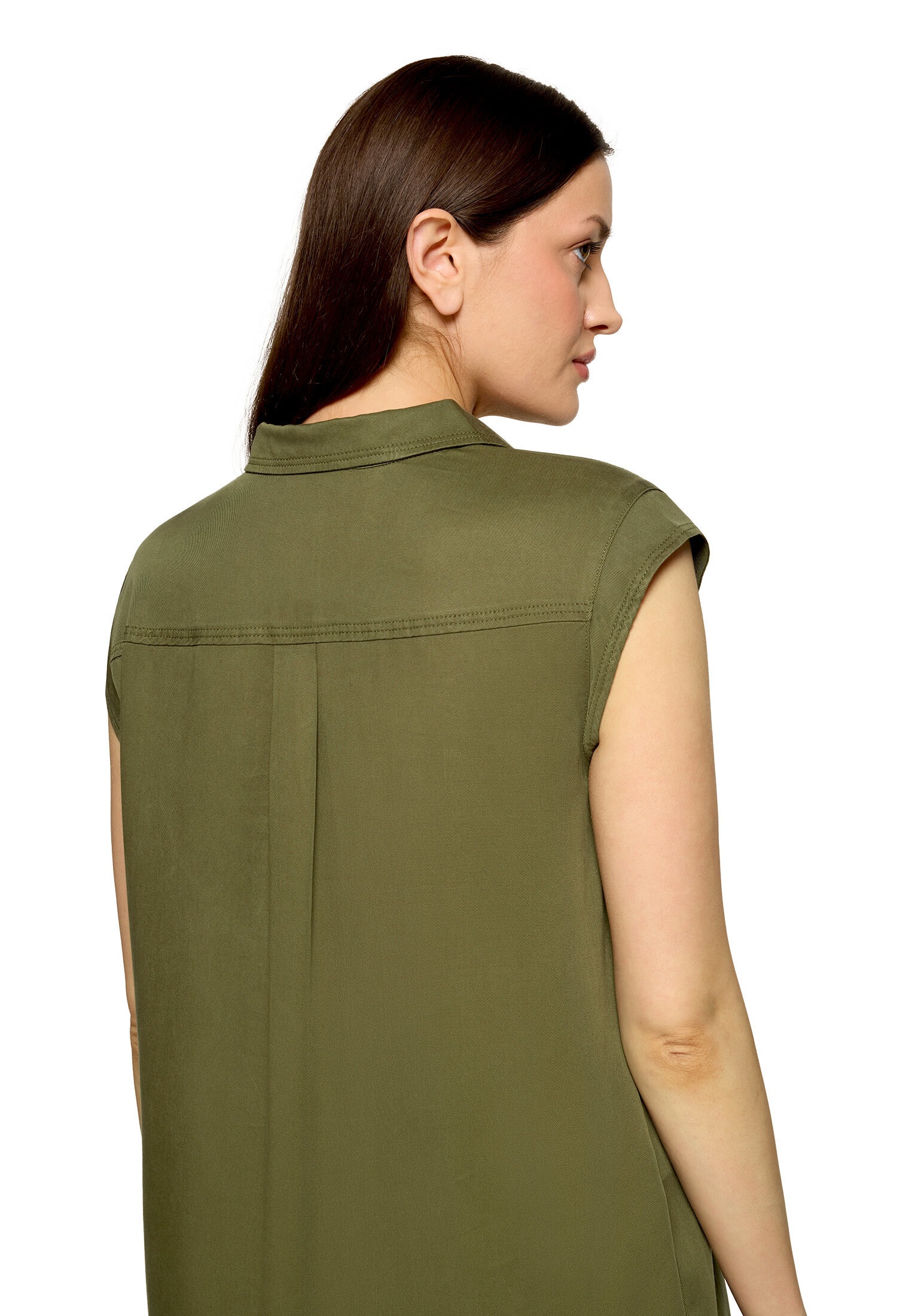 Cartoon Druckkleid »Damen mit Kragen« Ohne Tasche