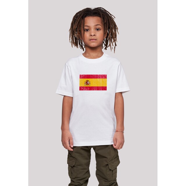F4NT4STIC T-Shirt »Spain Spanien Flagge distressed«, Keine Angabe online  kaufen | BAUR