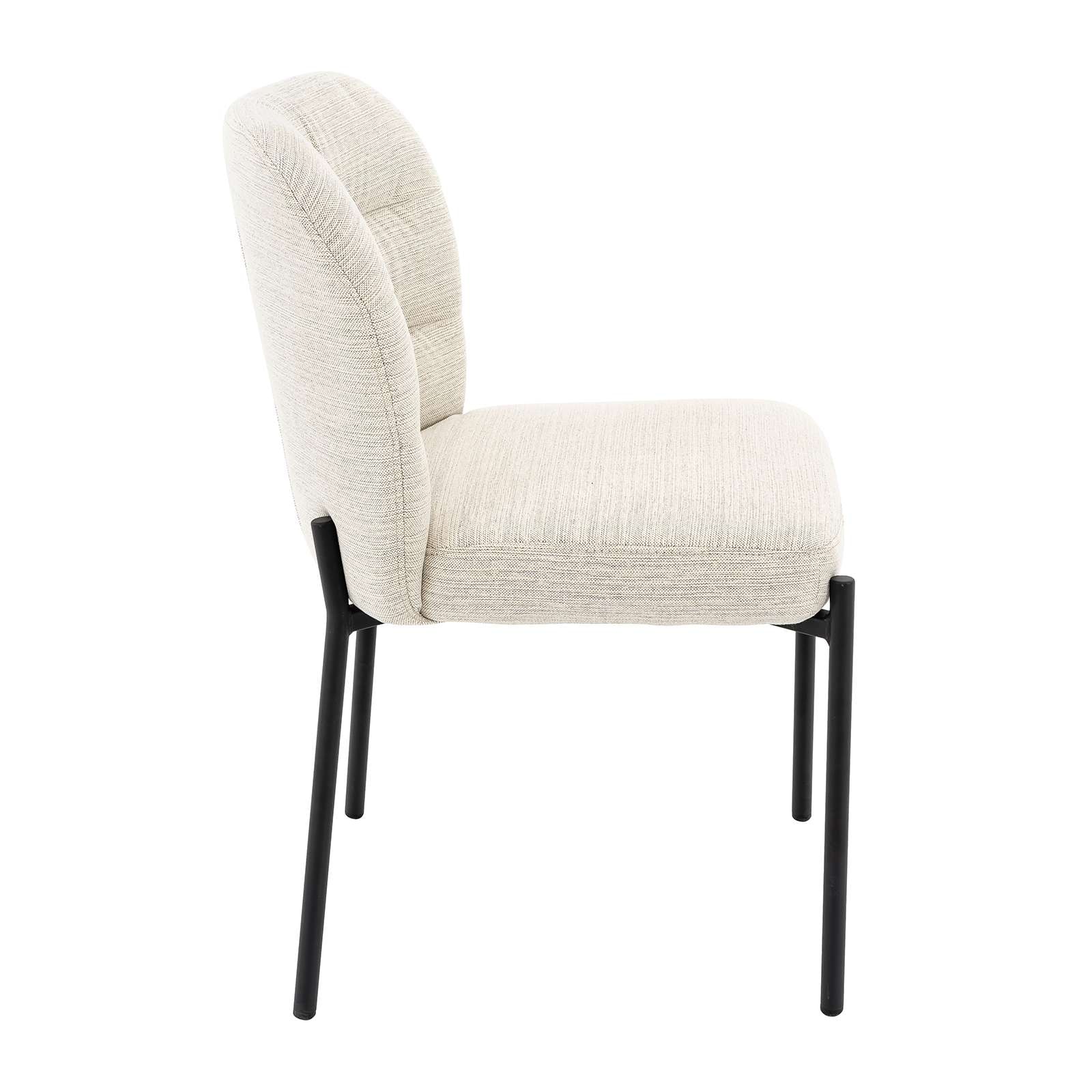 OTTO home Esszimmerstuhl »Aniene« () 2 Stk.Gepolsterte Rückenlehne und Sitzfläche, Sitzhöhe 49 cm
