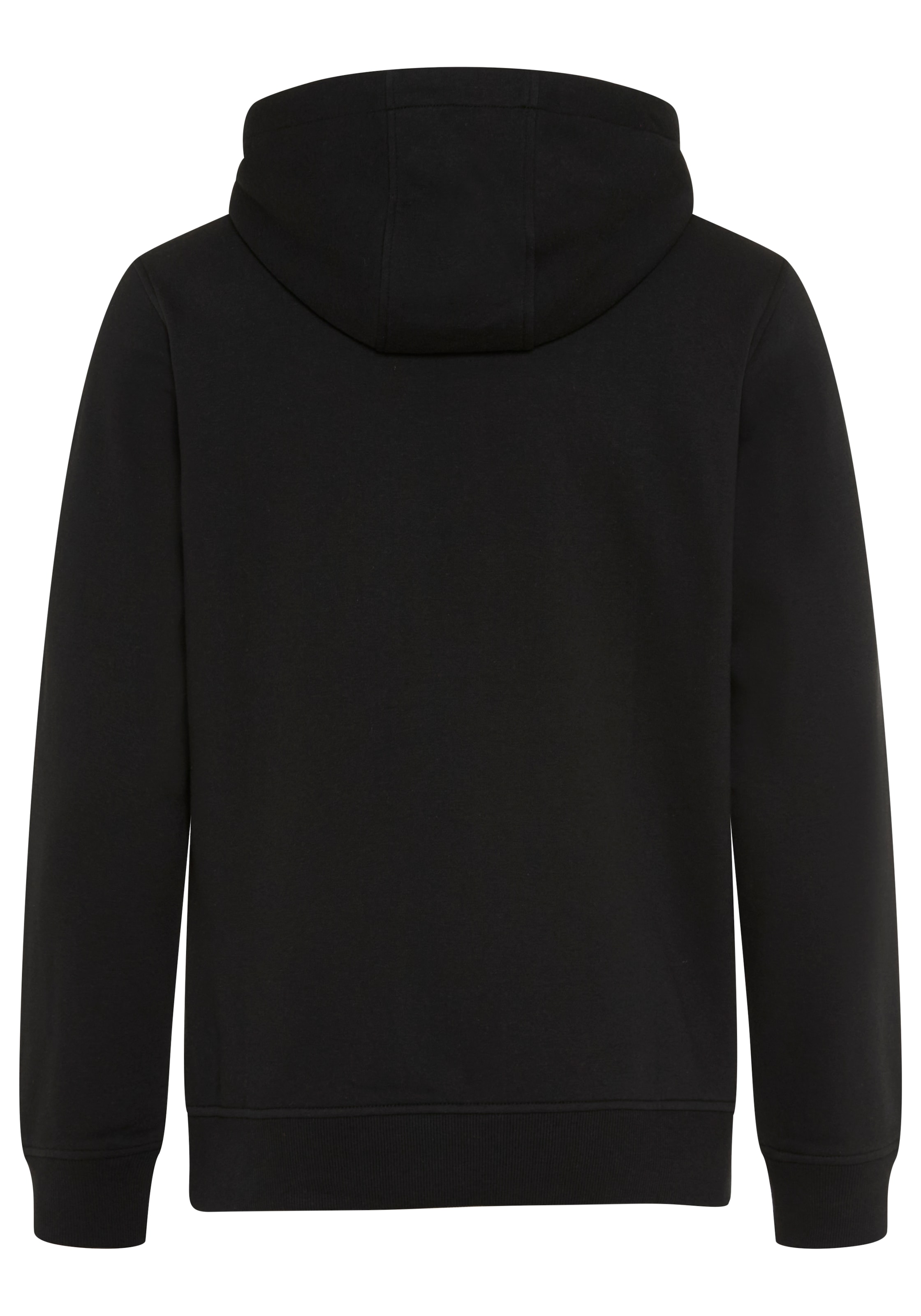 Bruno Banani Kapuzensweatshirt , mit Reißverschluss, in bedruckter Optik
