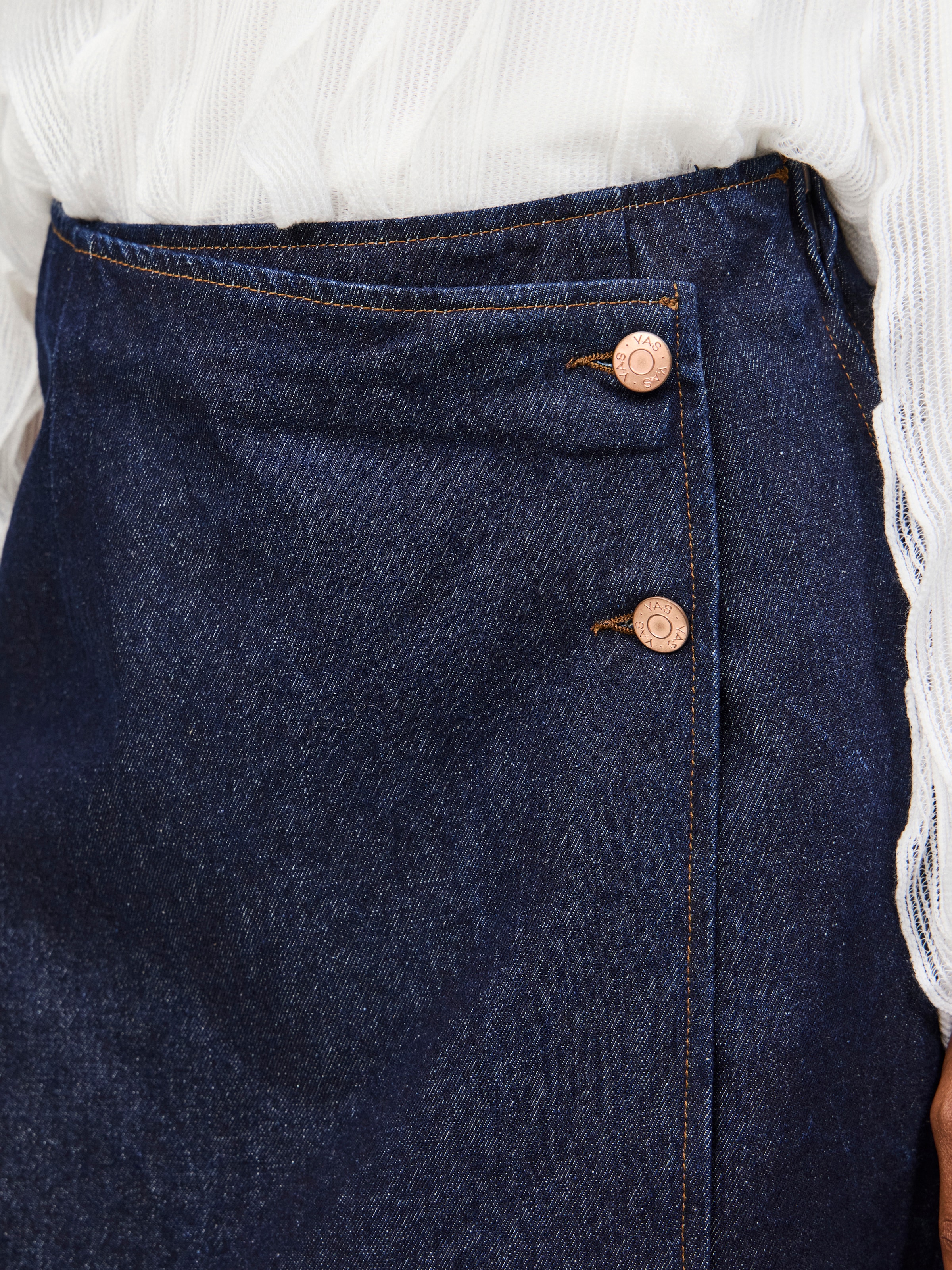 Y.A.S Jeansrock »YASLISANA HMW SHORT DENIM SKIRT S. NOOS«