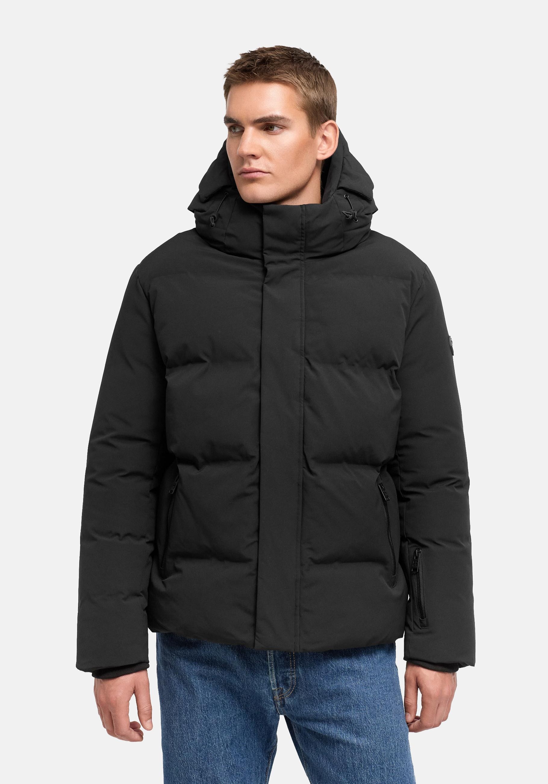 Stone Harbour Outdoorjacke »Nerioo XX« mit Kapuze Winterjacke im Stepp-Materialmix mit Kapuze, winddicht