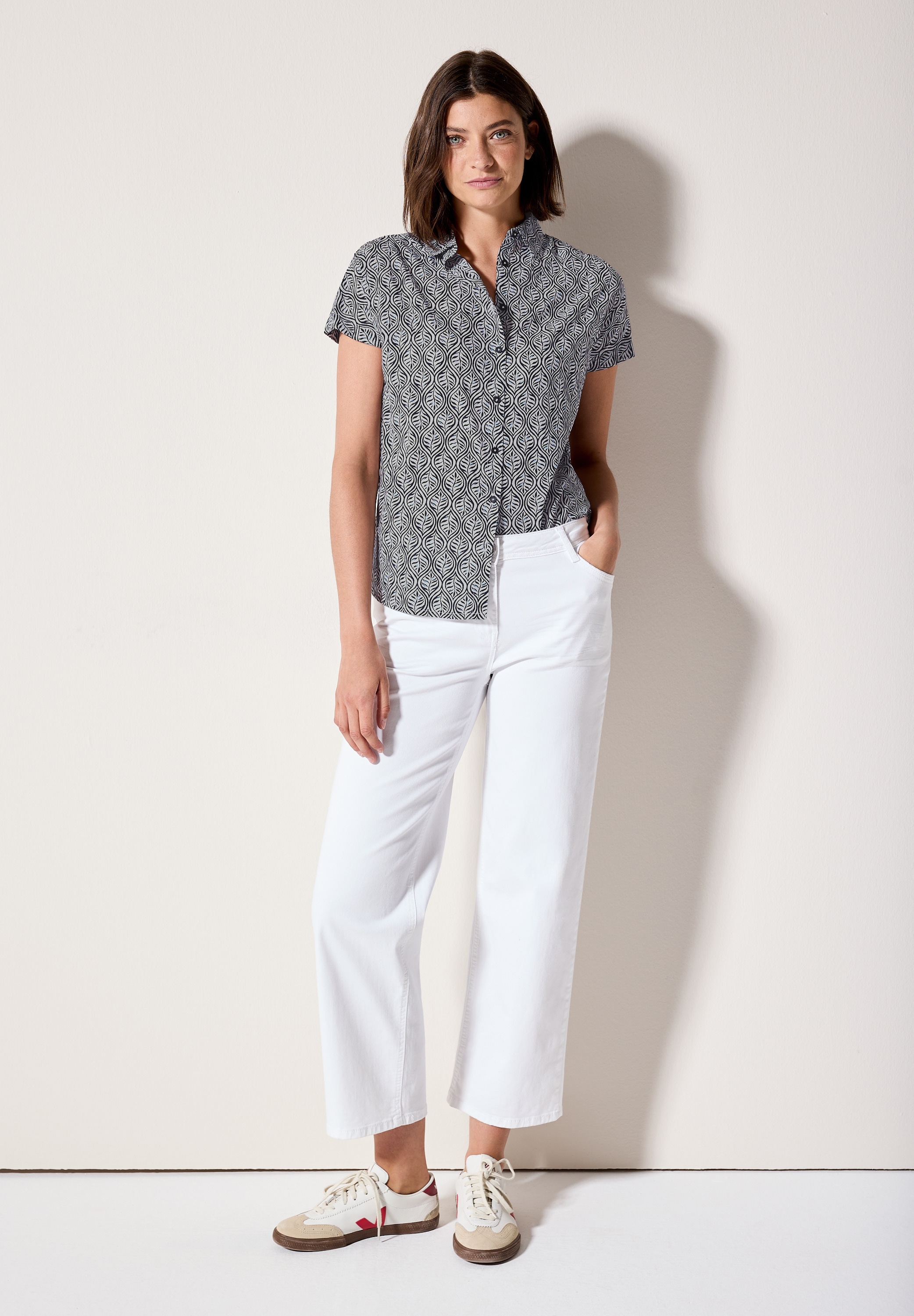 Cecil Hemdbluse, aus reiner Baumwolle