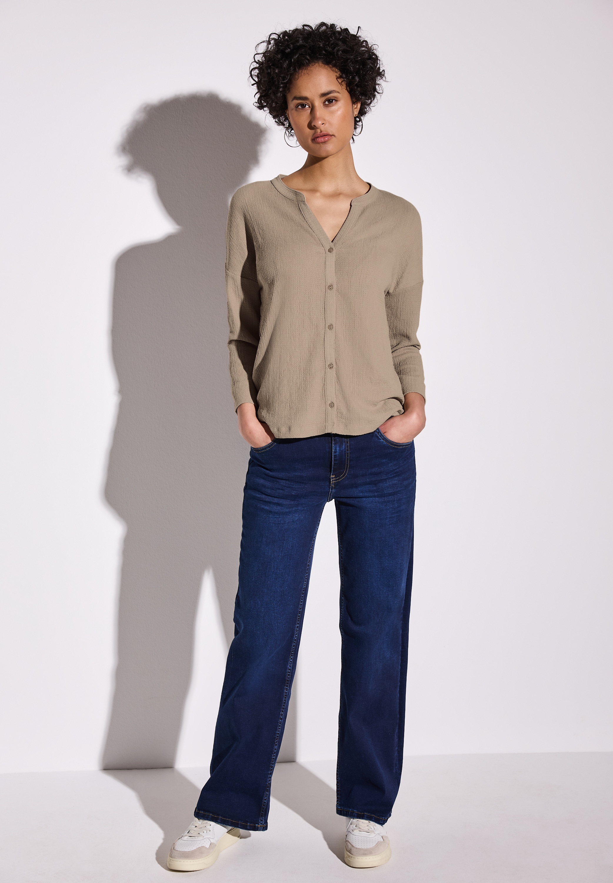 STREET ONE Cardigan, mit Knopfleiste