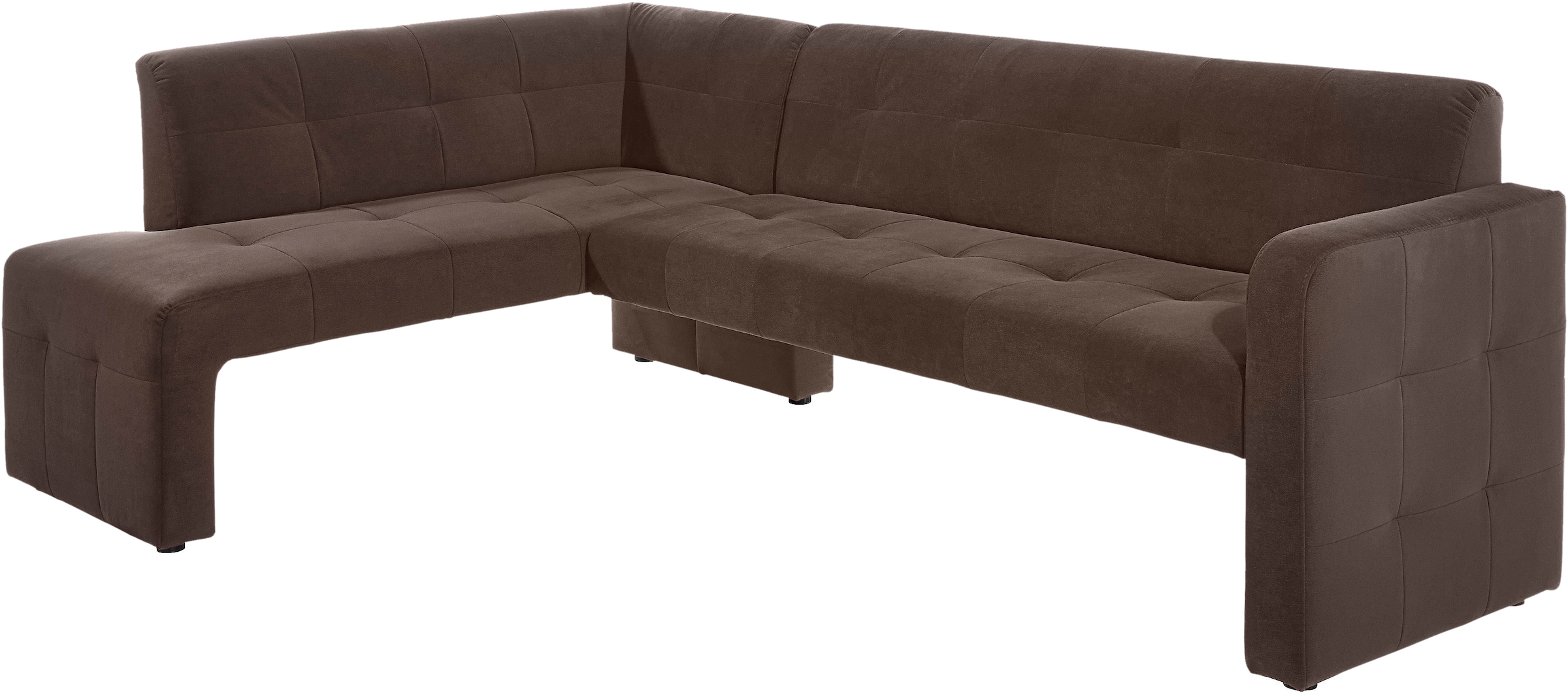 exxpo - sofa fashion Eckbank »Barista, bequem und elegant, hohe Bodenfreiheit,«, moderne Sitz- und Rückenverarbeitung, frei im Raum stellbar