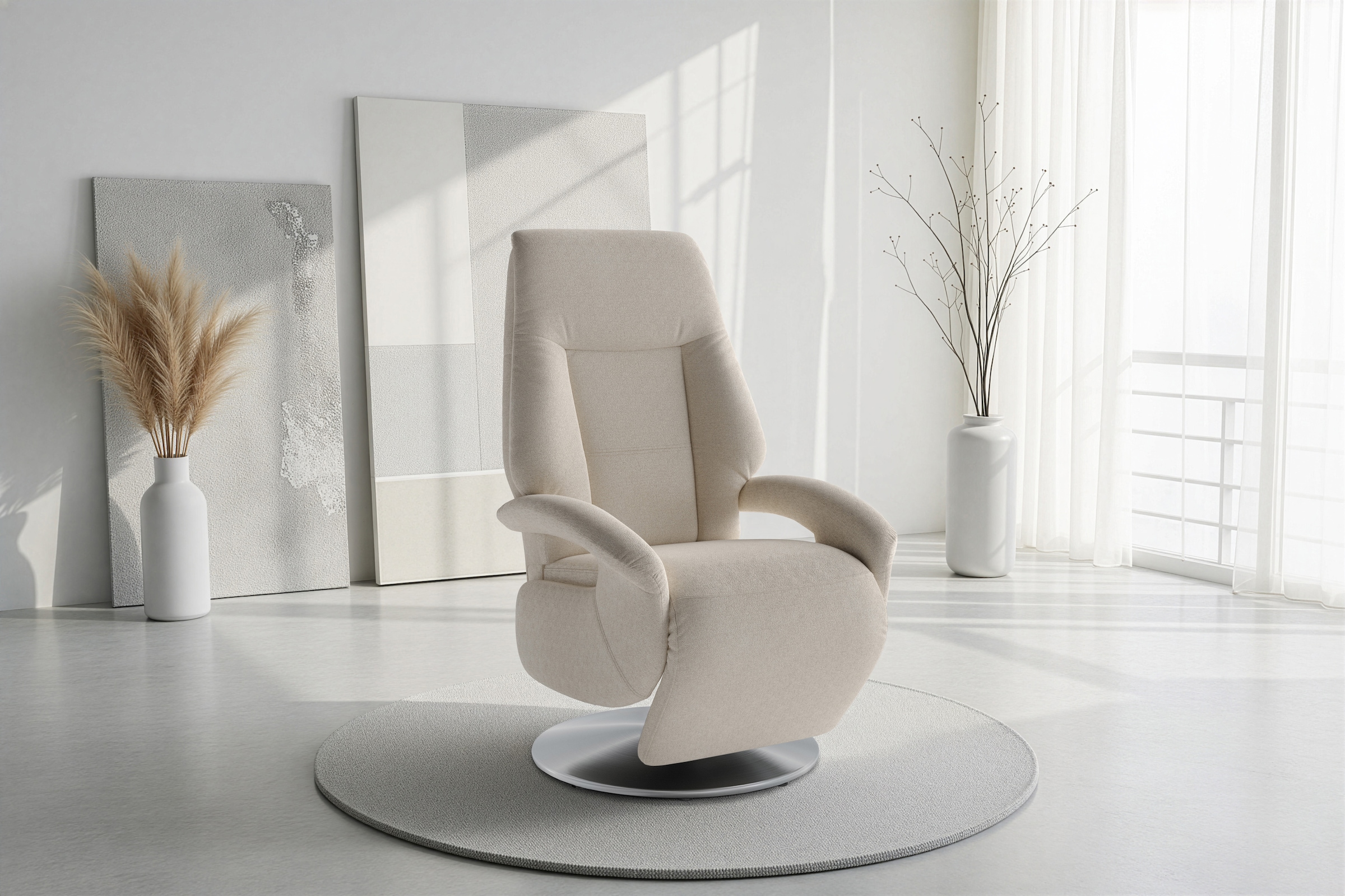 sit&more TV-Sessel "Enjoy" in Grösse S, oder M, oder L, wahlweise mit Motor und Aufstehhilfe