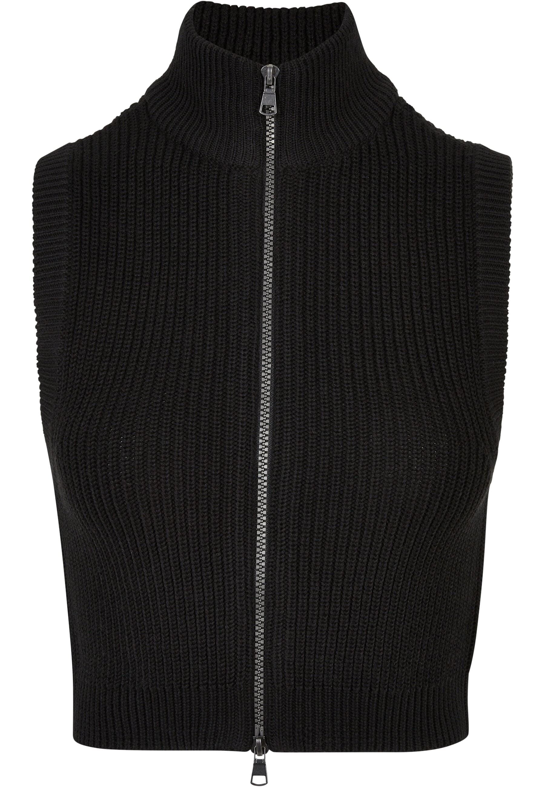 Steppweste »Urban Classics Damen Ladies Short Knit Vest«