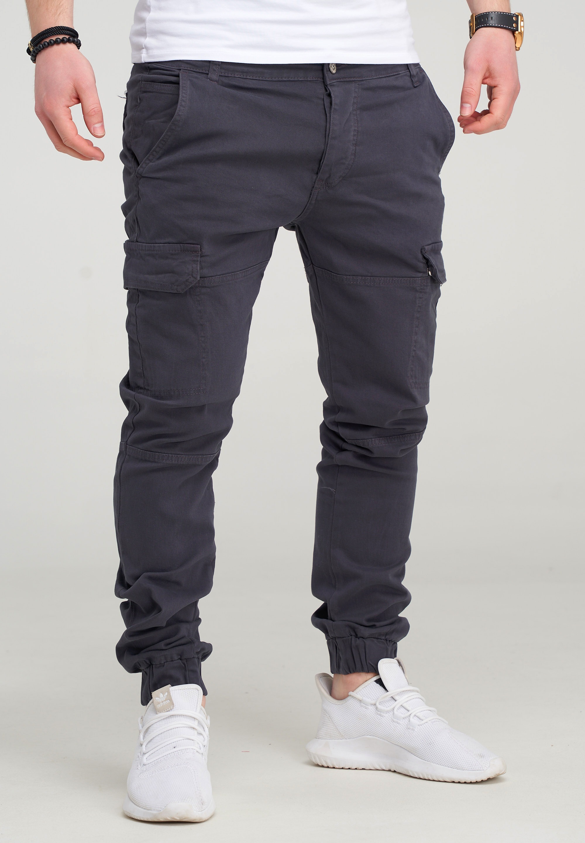 behype Cargohose "BHMattheo2" im Jogging-Design günstig online kaufen