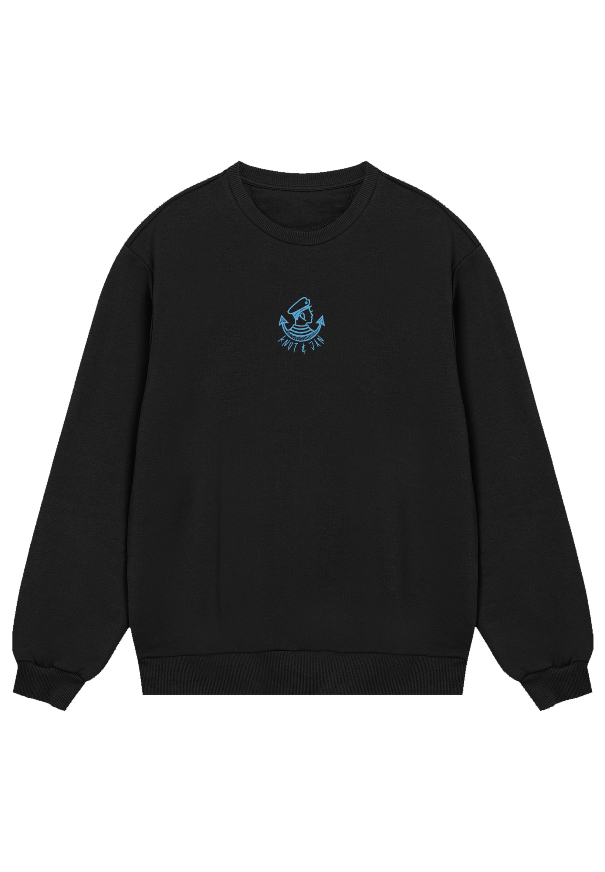 Thumbnail - F4NT4STIC Sweatshirt "Knut und Jan Scribble Logo" Osteee Kollektion, Urlaub, Ahoi Moin