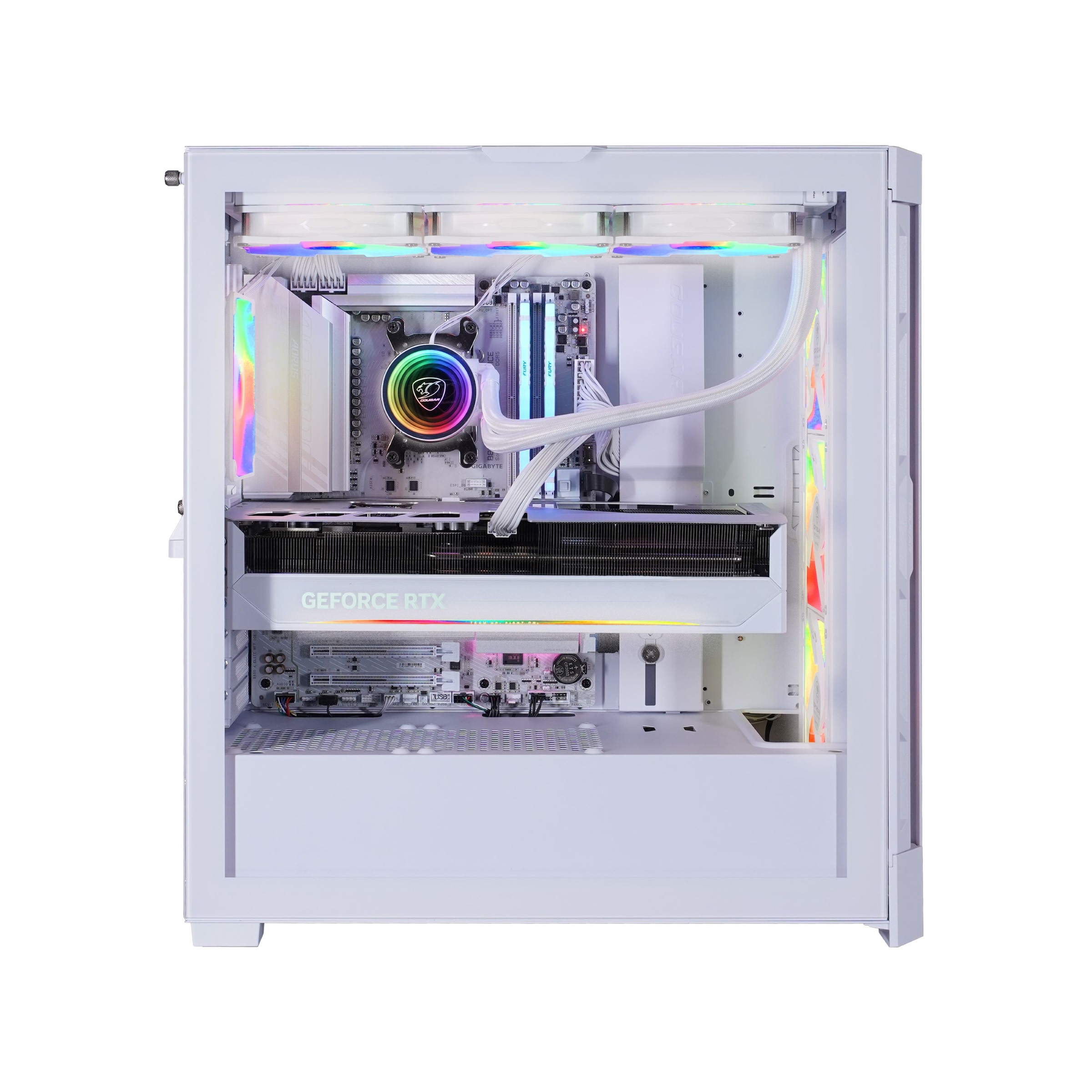 Cougar Gaming-PC »DUOFACE PRO WT 7472«, Windows 11, DDR5 RAM