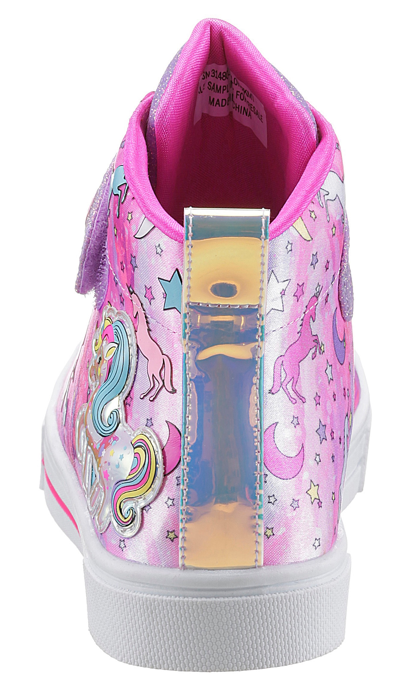 Skechers Kids Sneaker »TWINKLE SPARKS-UNICORN DAYDREAM«, mit leuchtenden Nieten, Freizeitschuh, Halbschuh, Schnürschuh