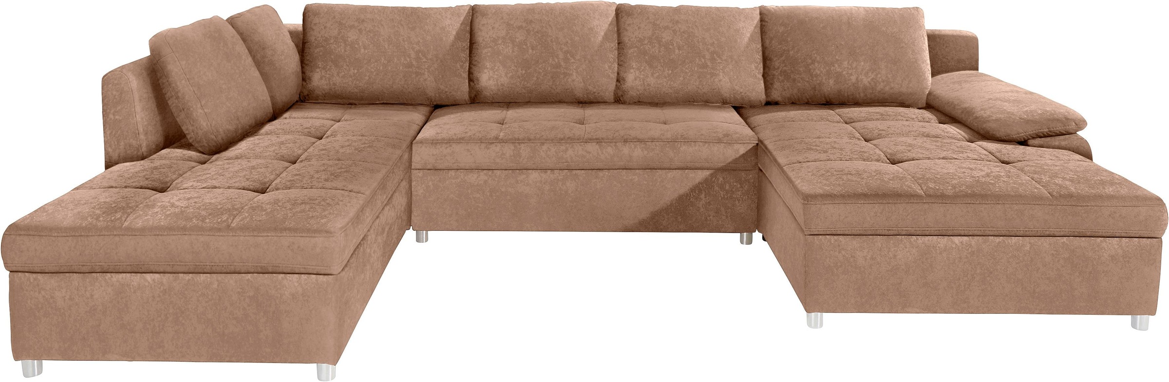 sit&more Wohnlandschaft »Labene U-Form«, wahlweise mit Bettfunktion und Bettkasten