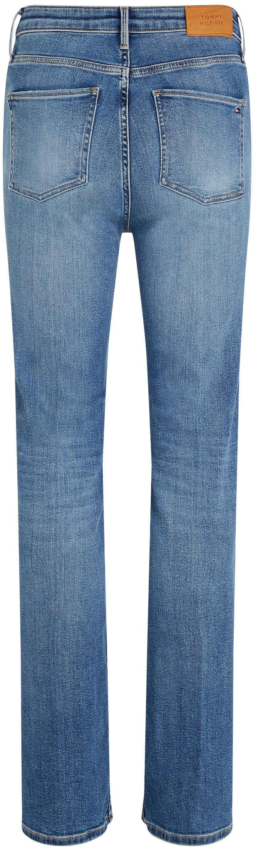 Tommy Hilfiger Bootcut-Jeans »BOOTCUT HW LEO«, mit Tommy Hilfiger Logo-Badge  für bestellen | BAUR